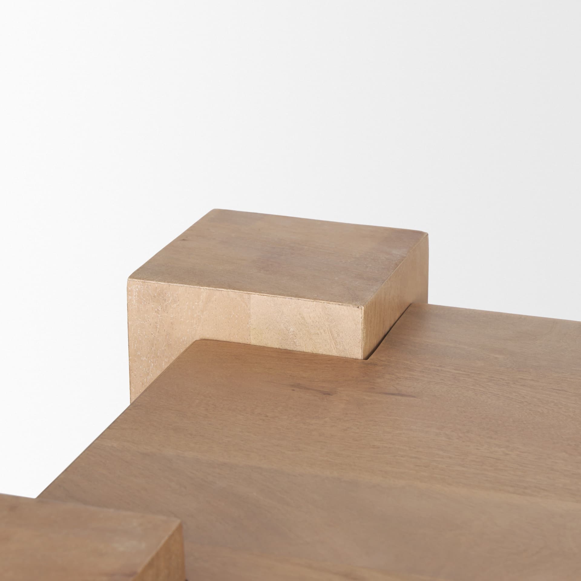 Beth Light Brown Wood w/ 3 Doors Sideboard — product photograph