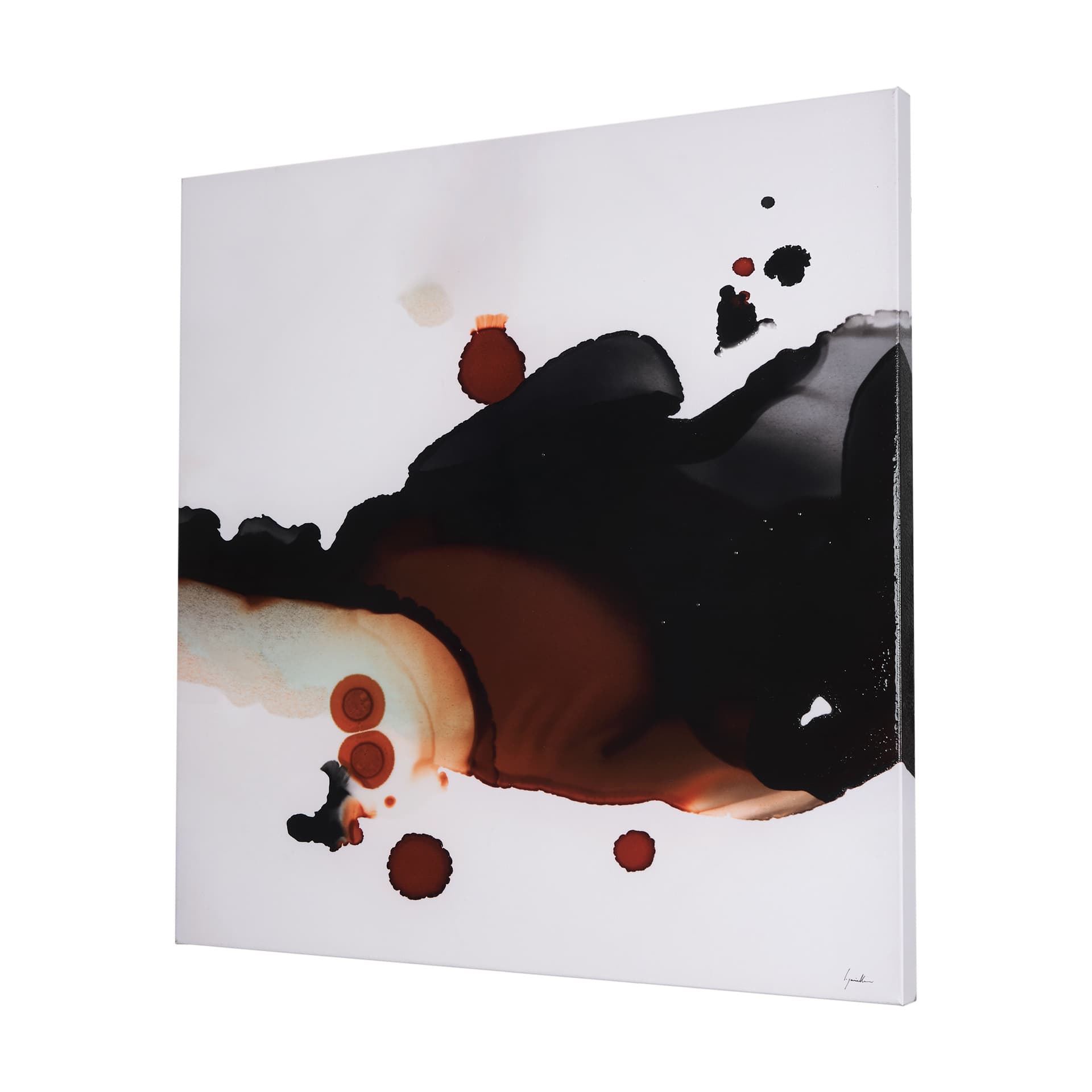 Shimmering Night I by Mercana Studio a Hand Embellished Textured Canvas — product photograph