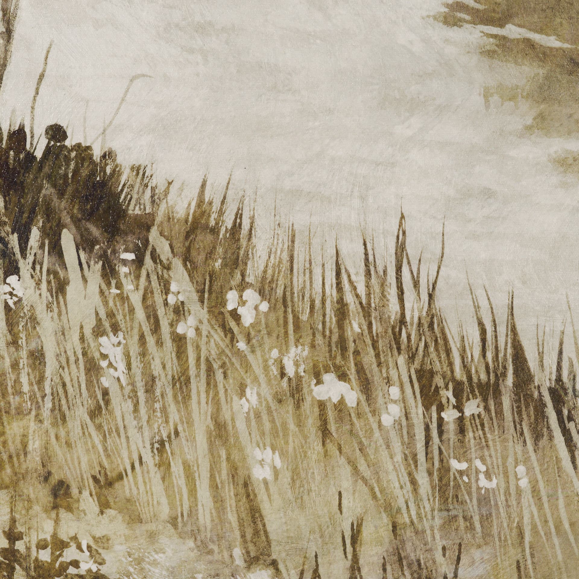Timeless Vista III by Mercana Studio Hand-Embellished Textured Framed Canvas Artwork — product photograph