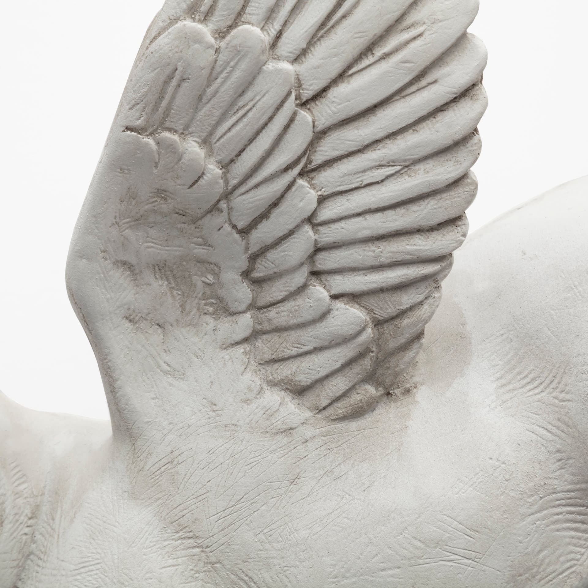 Hogbadi Set of 2 White Flying Pigs — product photograph