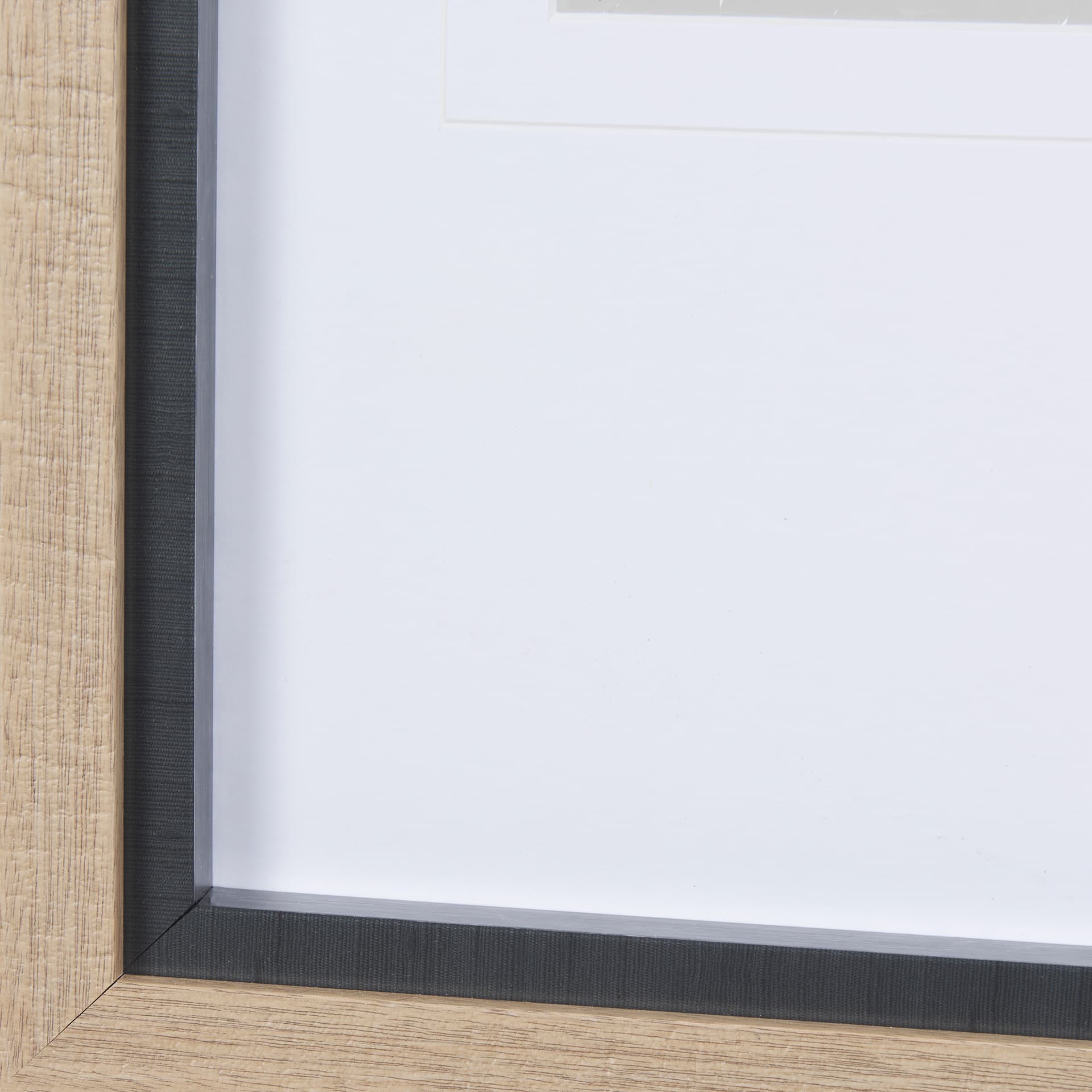 Grey Sky II by Mercana Studio a Hand Embellished Textured Framed Art Print Matted under Glass — product photograph
