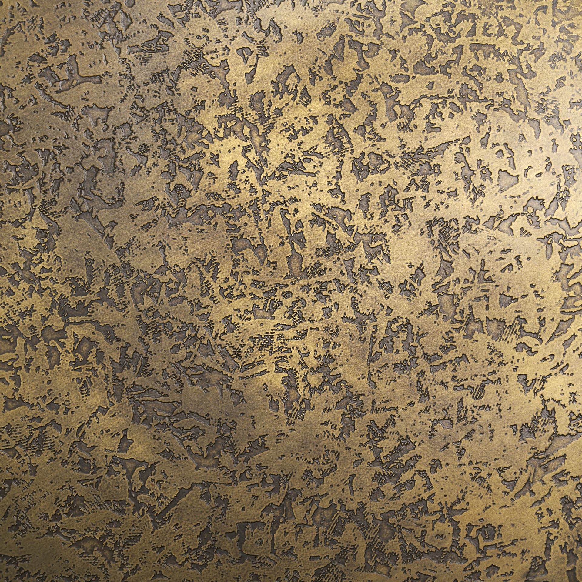 Rosh Textured Gold Metal w/ Acid Wash Accent Table — product photograph