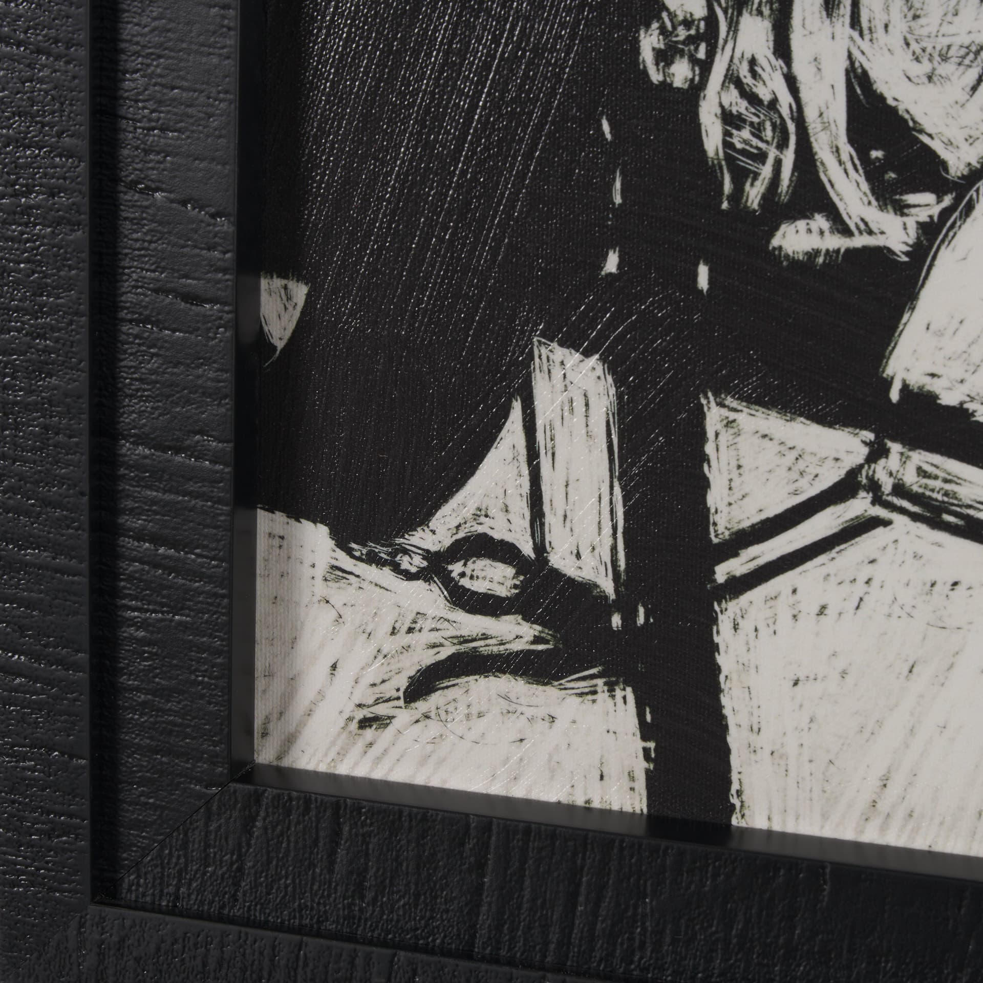 Saddled Up III by Mercana Studio a Hand Embellished Framed Art Print — product photograph