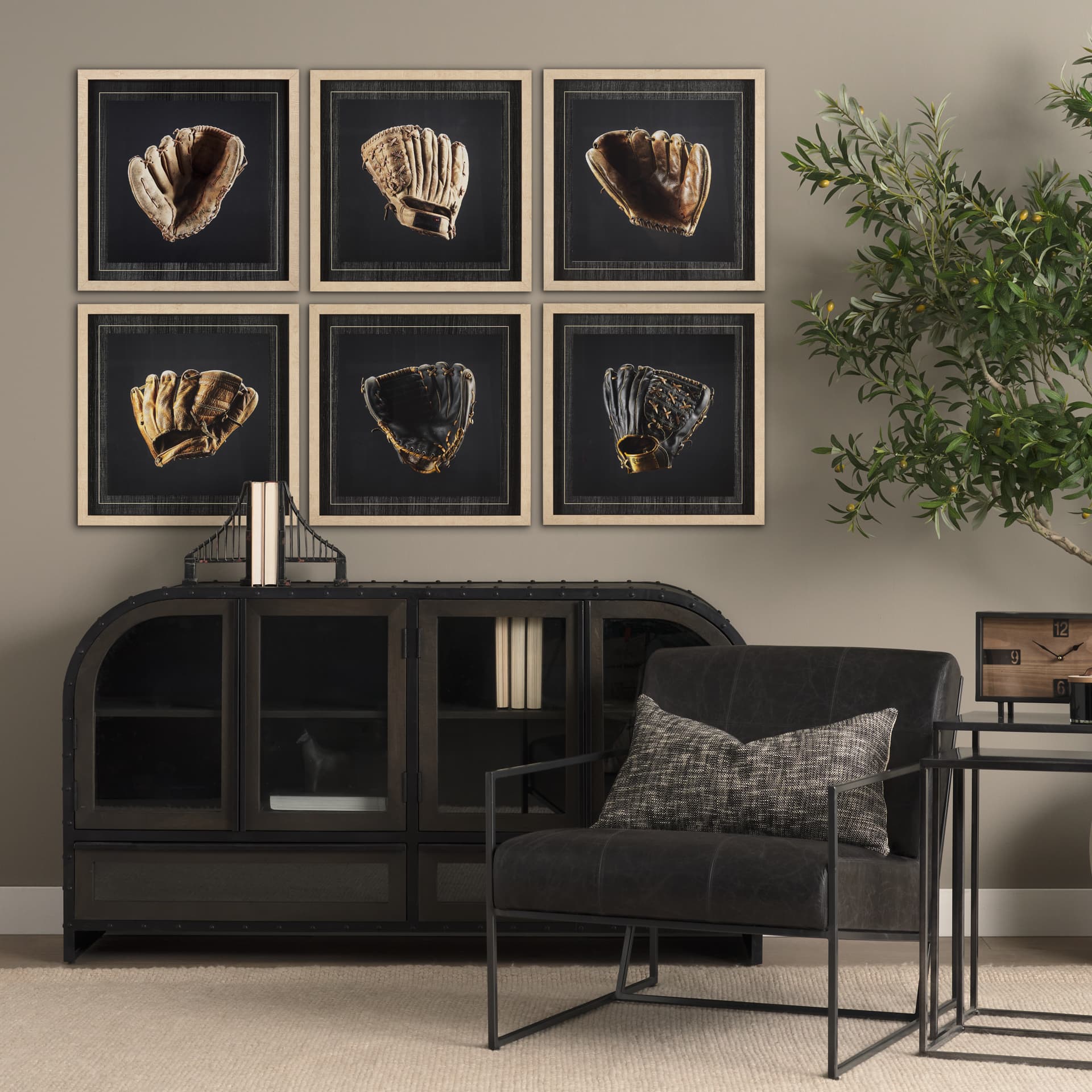 Pop Fly III by Mercana Studio a Hand Embellished Textured Framed Photo Art Print Matted under Glass — in a styled room