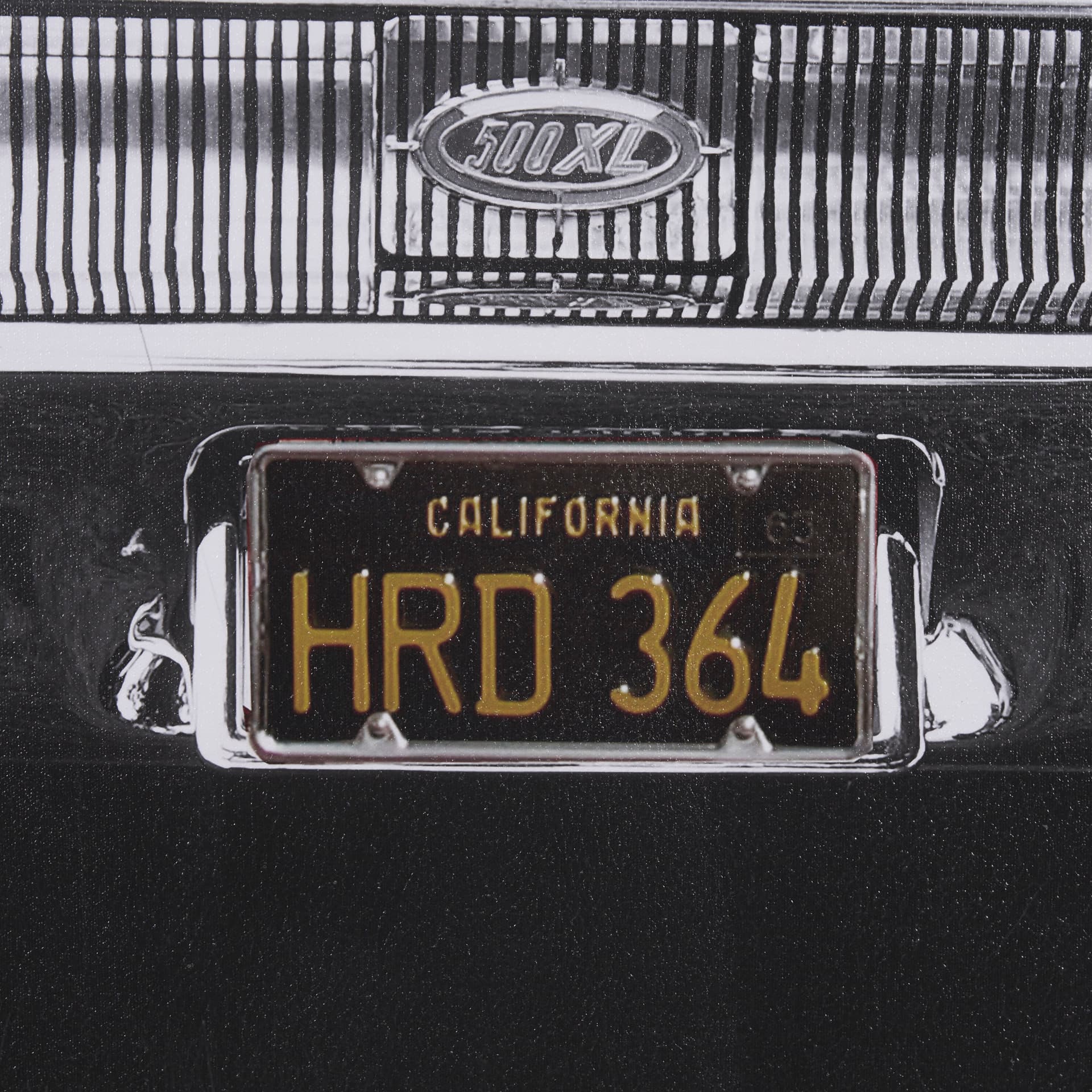 Ford Galaxy 500XL by Larry Butterworth a Hand Embellished Framed Photo Art Print — product photograph