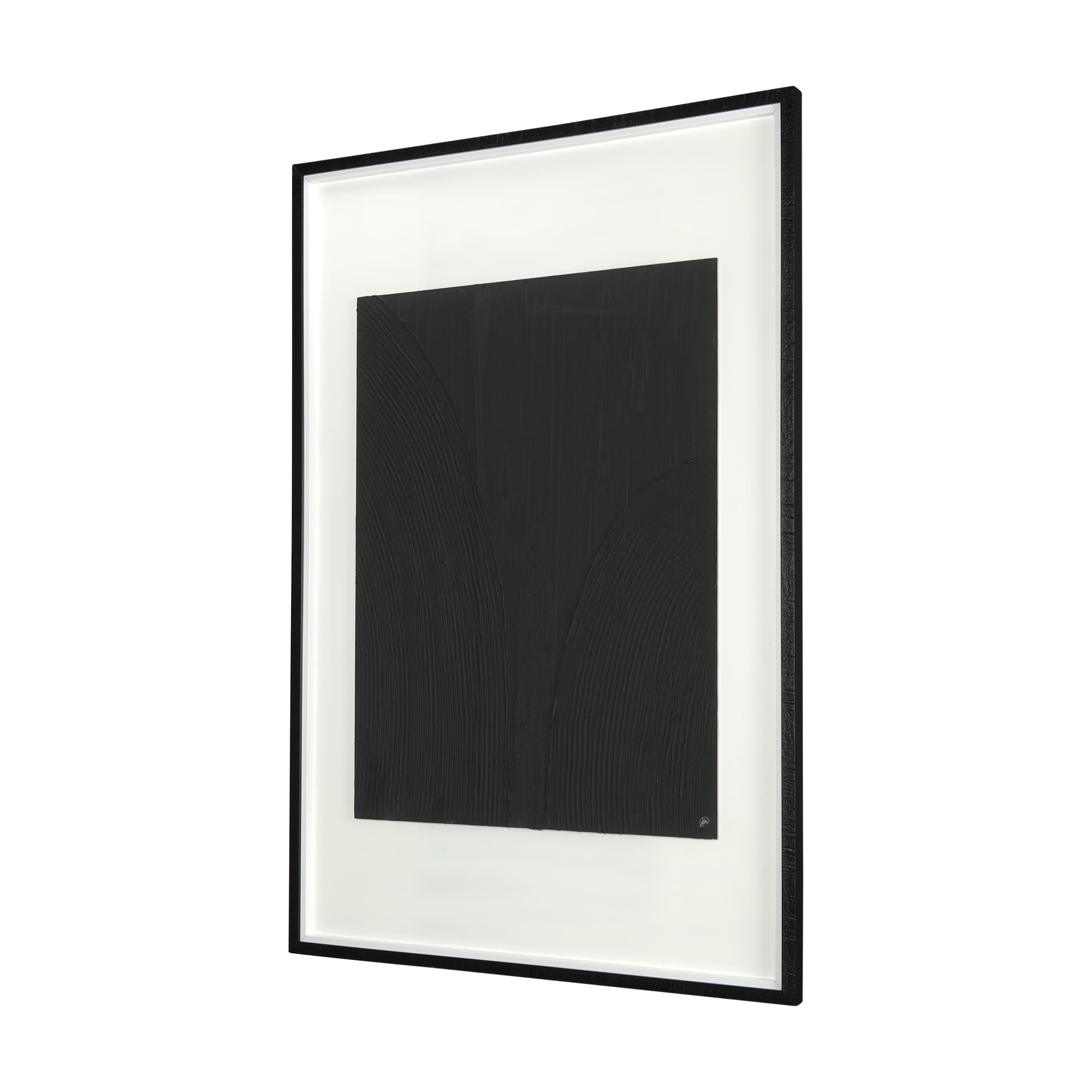 Slate I by Studio M a handmade Original Framed Artwork under Glass — product photograph