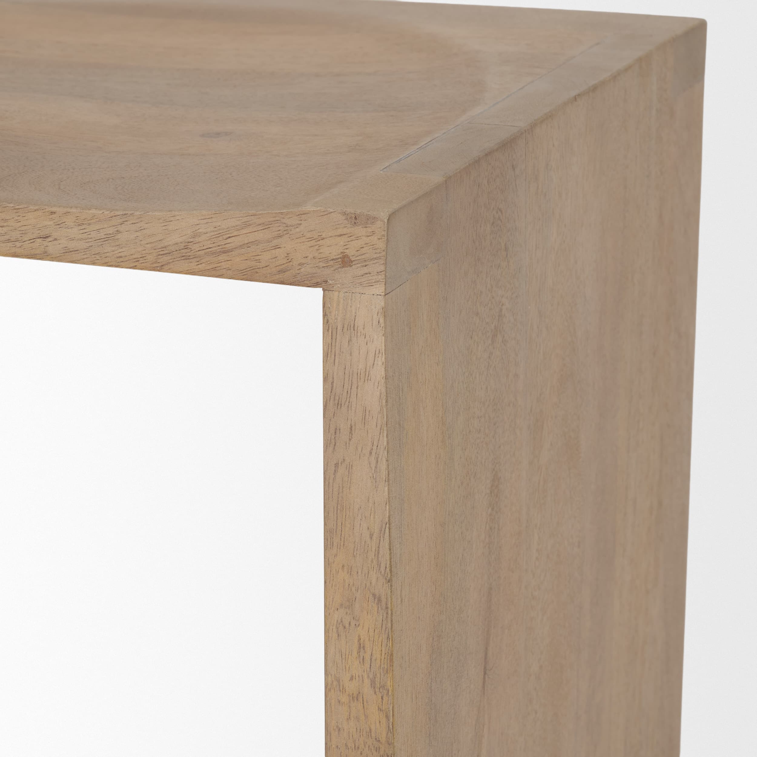 Aida Backless 26in Seat Counter Stool | Light Brown — product photograph