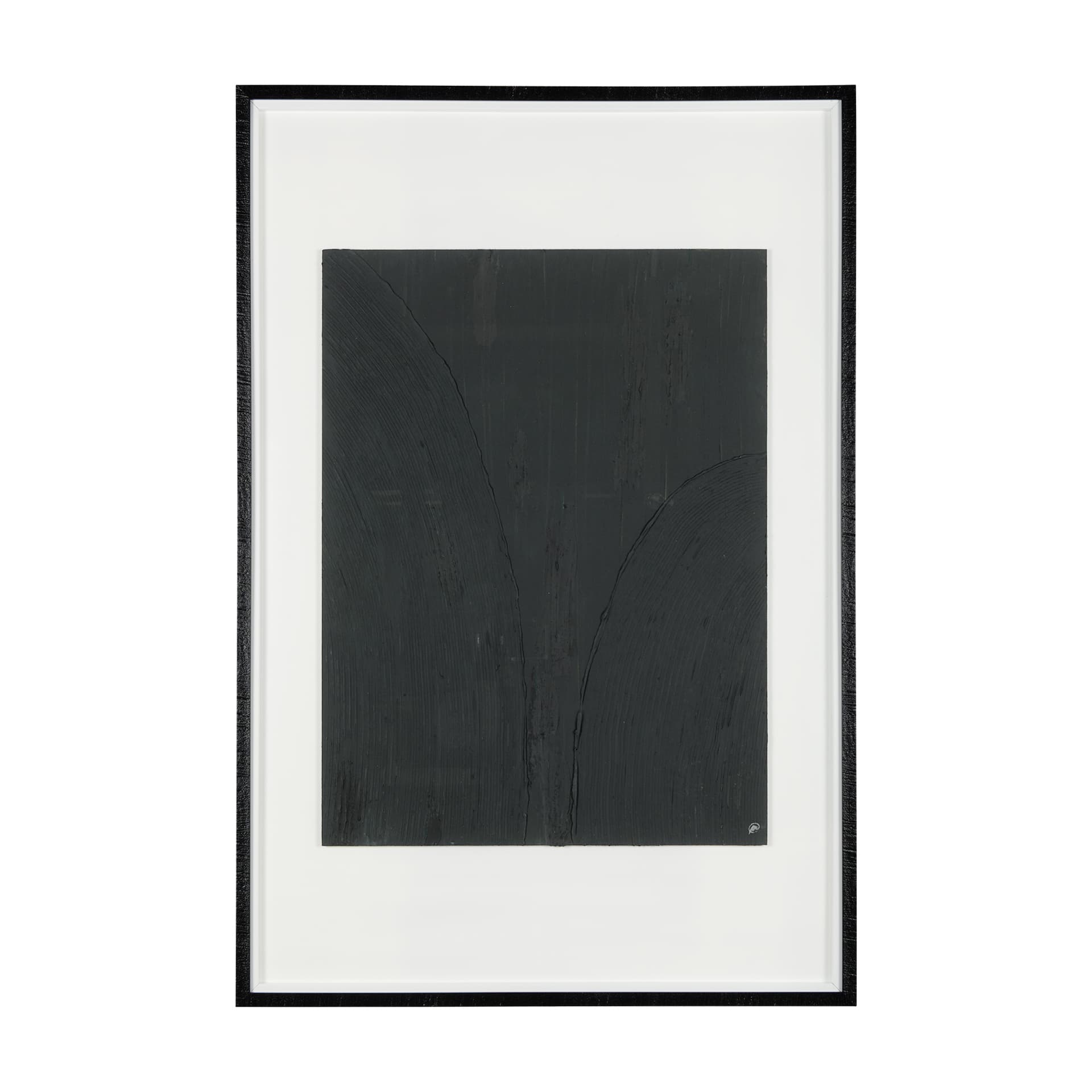 Slate I by Studio M a handmade Original Framed Artwork under Glass — product photograph