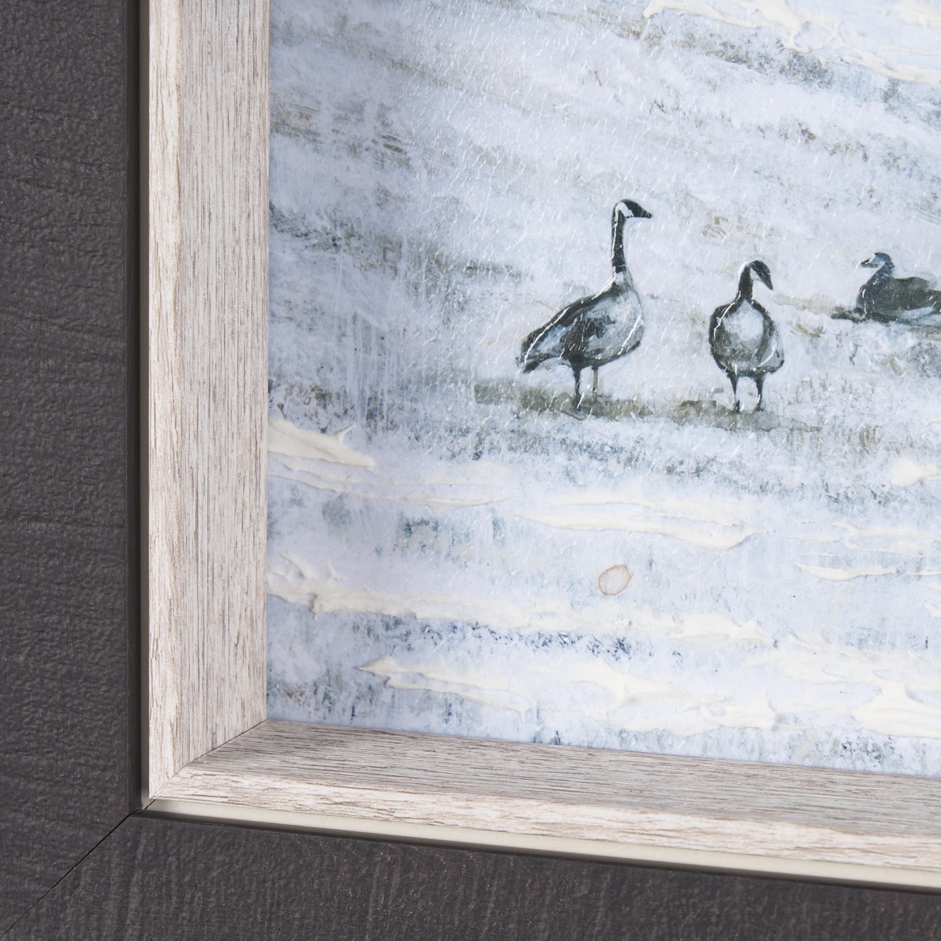 Winter On The Farm I by Mercana Studio a Hand Embellished Framed Art Print — product photograph