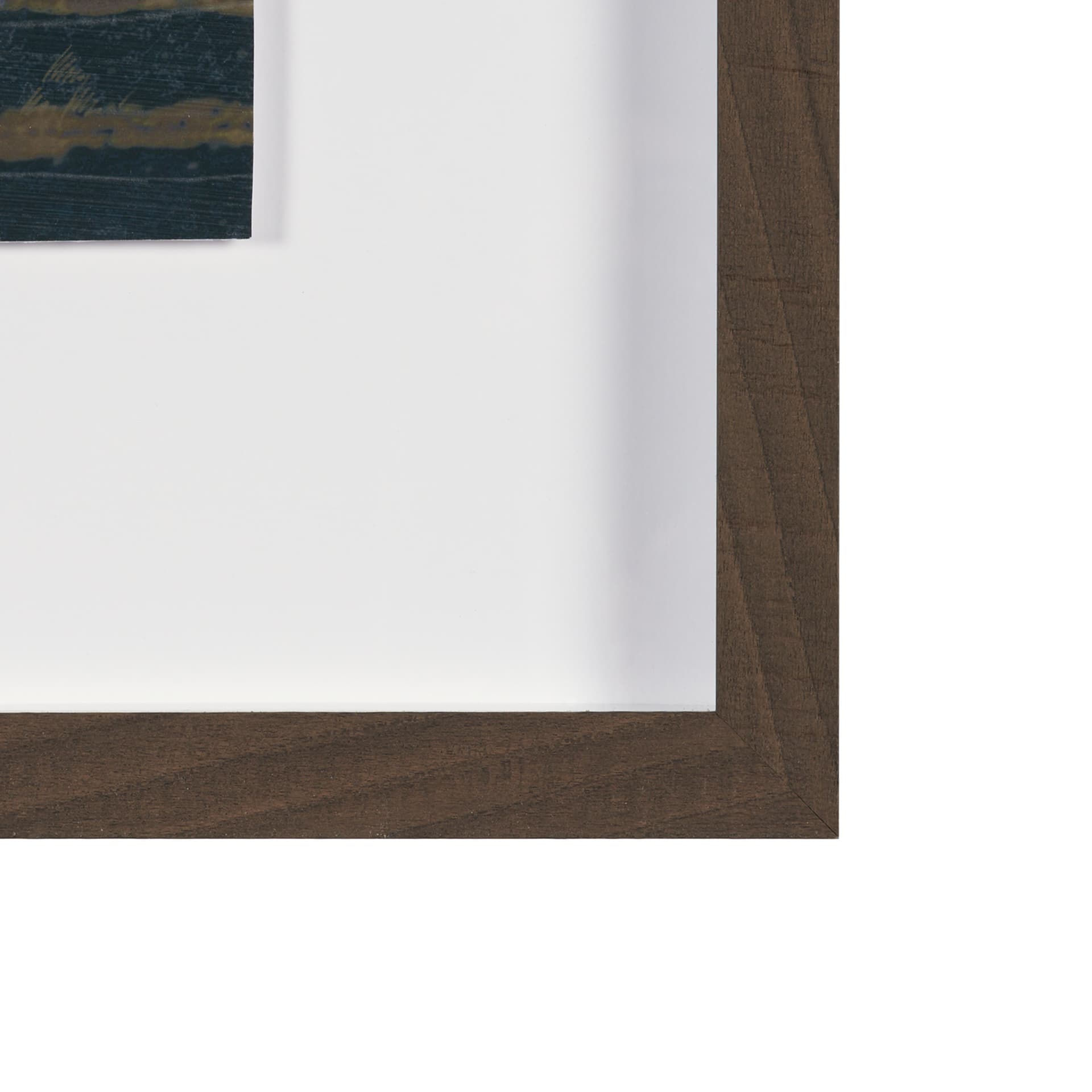 Magnitude I Abstract by Chad Warren a Hand Embellished Framed Print under Glass — product photograph