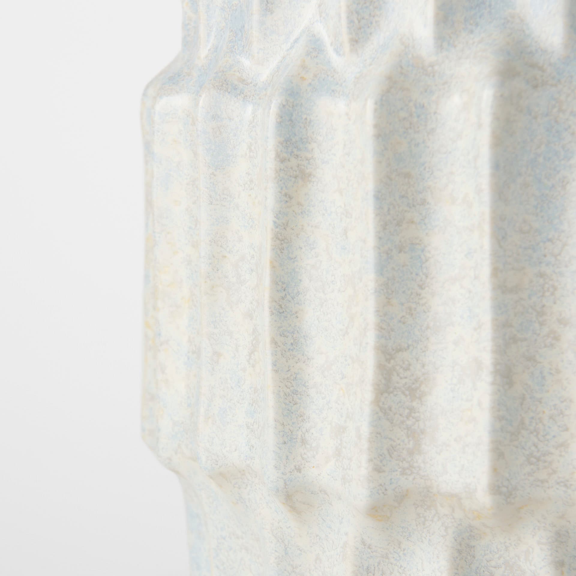Cardon 14.4H Gray Ceramic Vase — product photograph