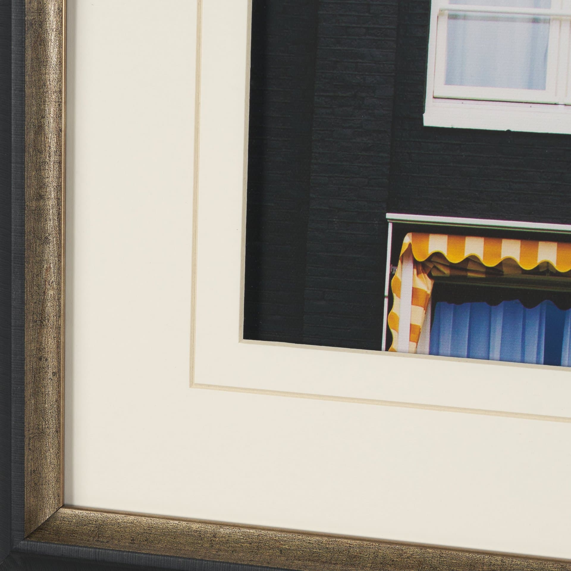 Discerning Domicile by Irene Sucocki Framed Art Print Matted under Glass — product photograph