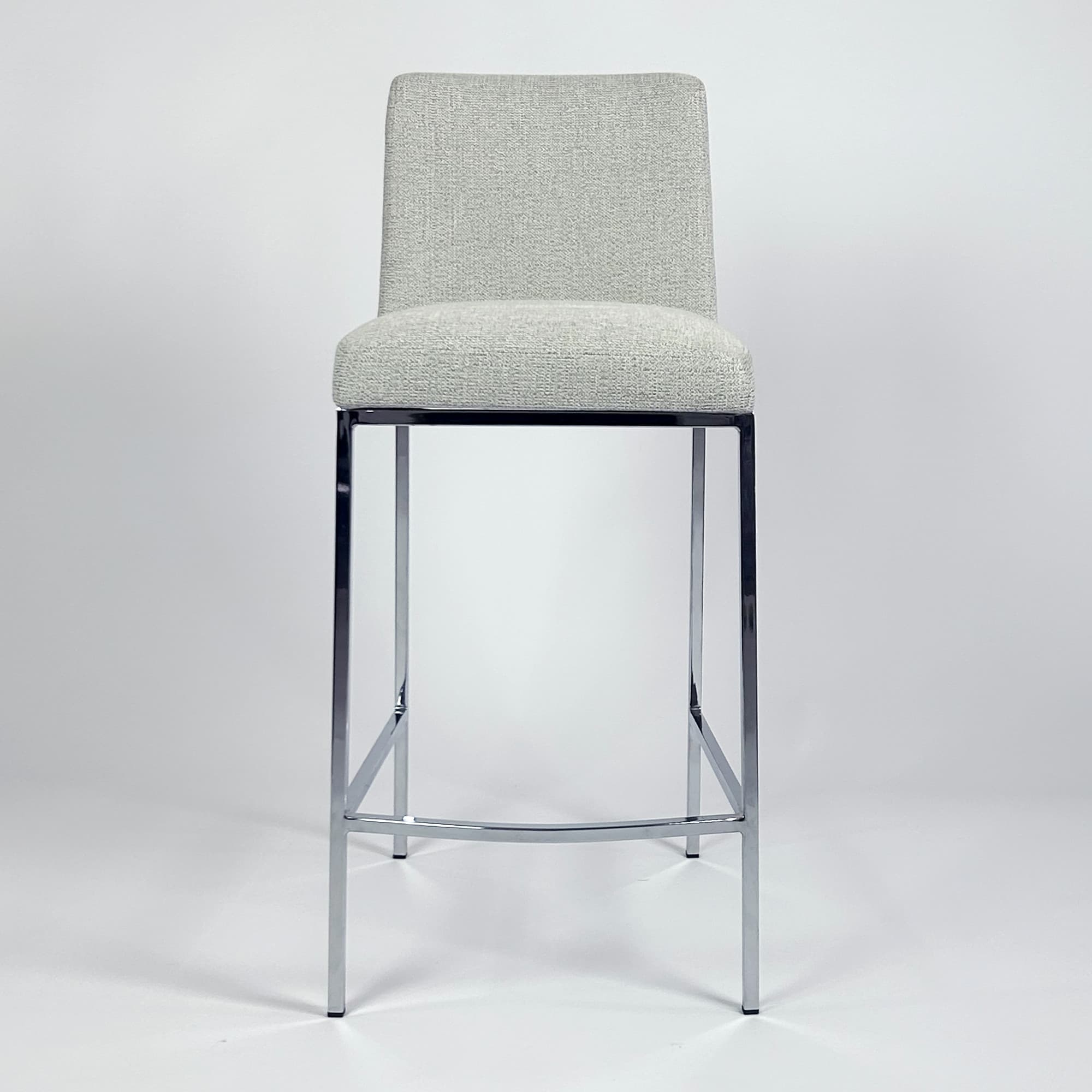 Celine Stool With Chrome Base — product photograph