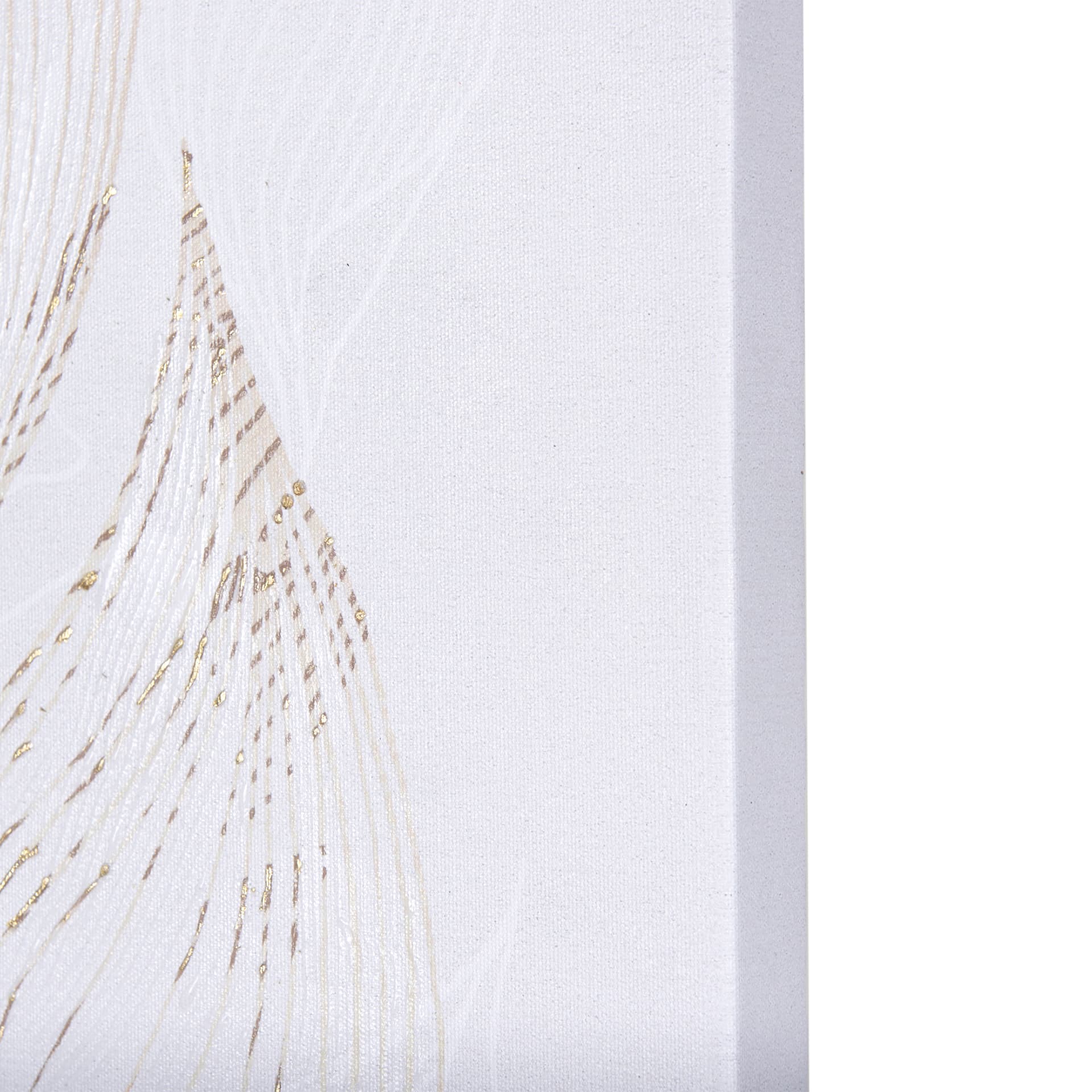 Interplay I by Mercana Studio a Hand Embellished Textured Canvas — product photograph