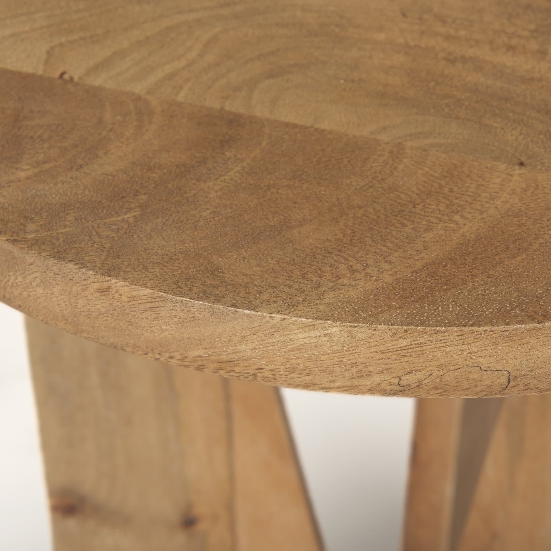 Mattius Light Wood Accent Table — product photograph