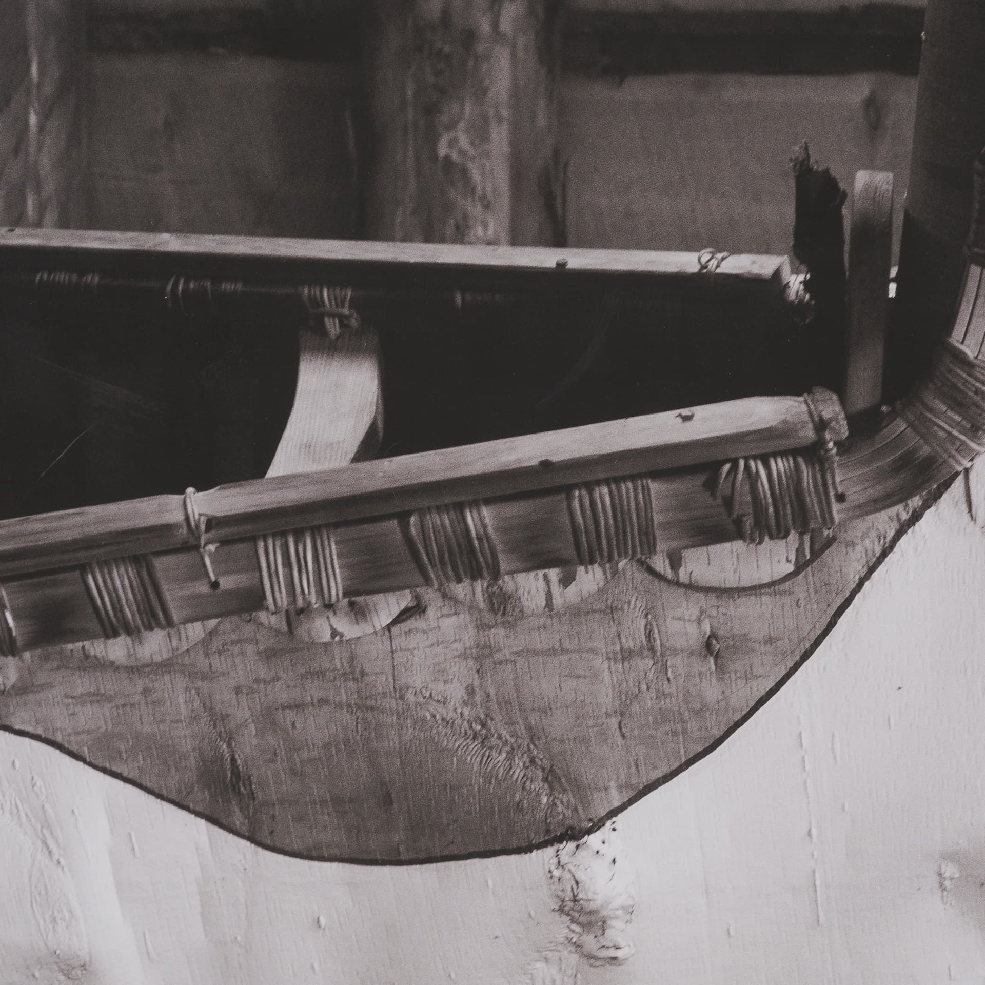 Moose Canoe by Deborah Revell Framed Art Print Matted under Glass — product photograph