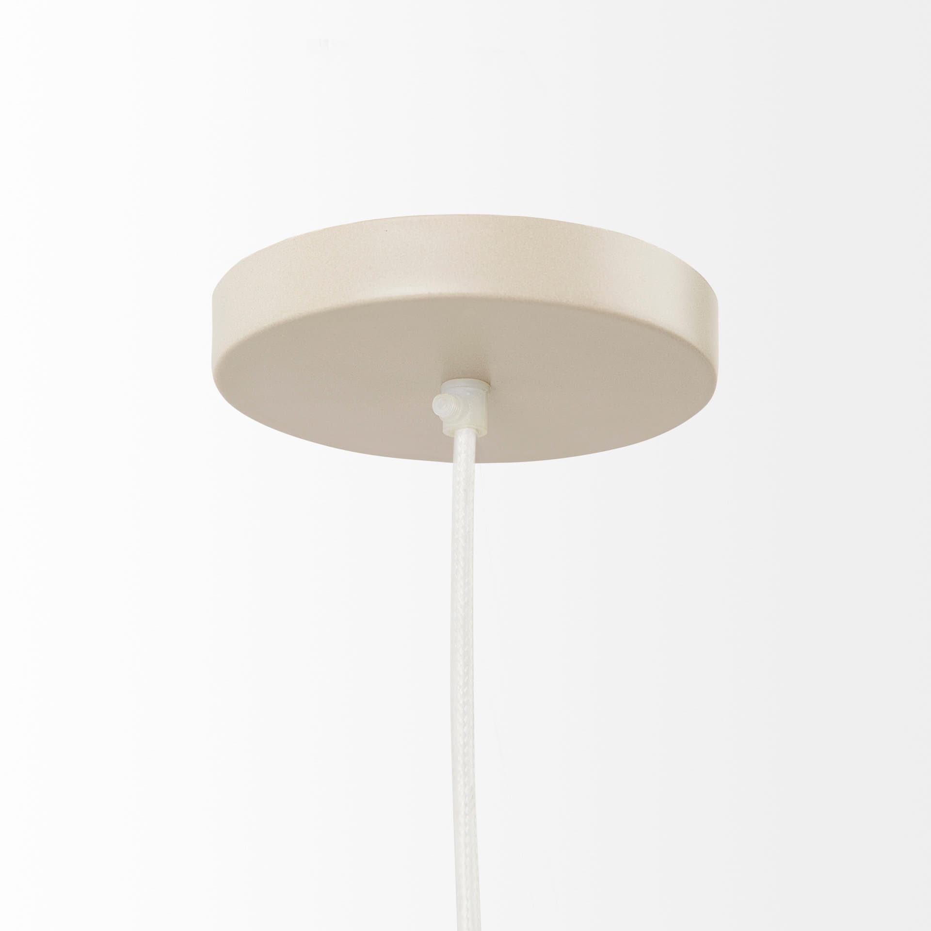 Aviario 14.2 L x 14.2 W x 14.2 H Natural Cane Cylindrical Pendant Light — product photograph