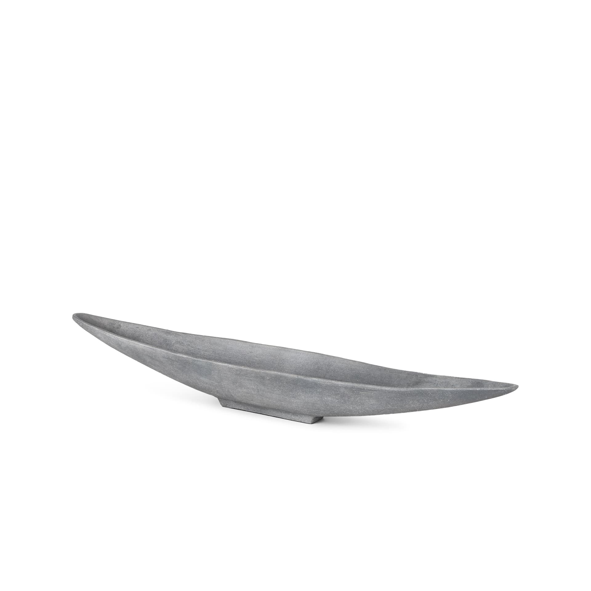 Piero Small Concrete Finished Metal Decorative Bowl — product photograph