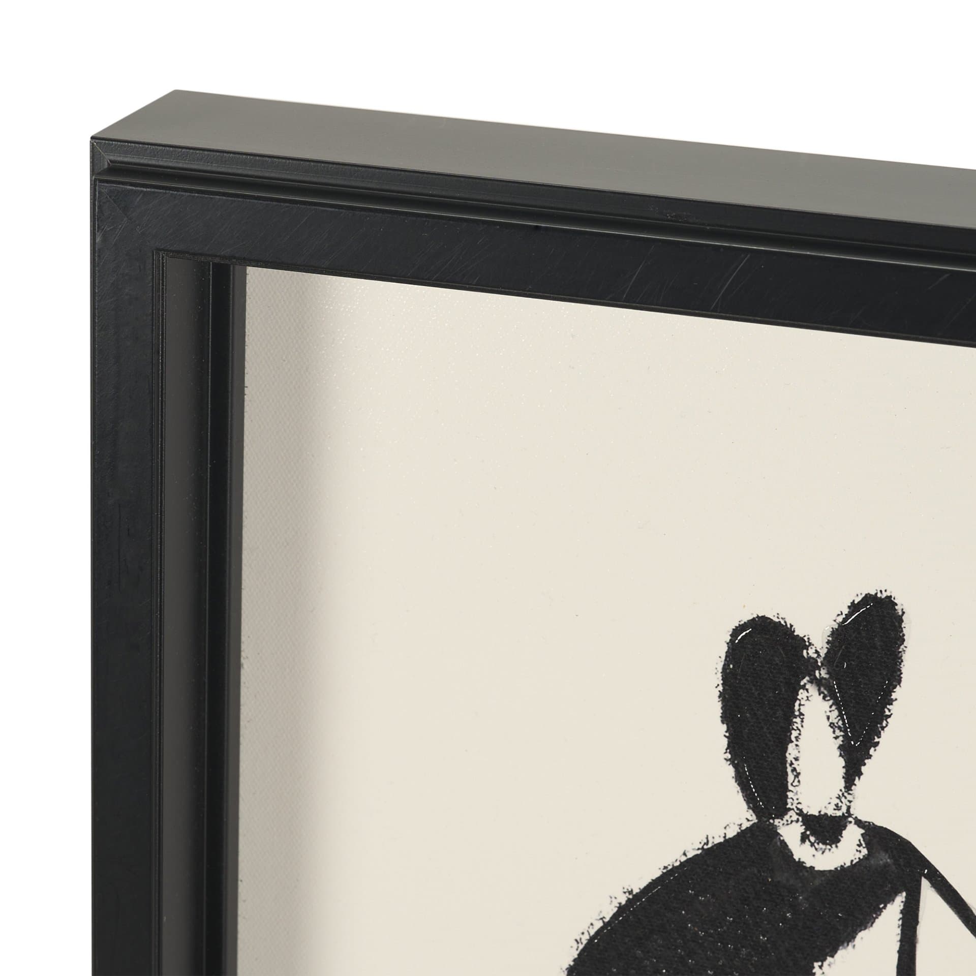 The Goodest Boy by Cristina Bartl Villa Hand-Embellished Textured Framed Artwork — product photograph