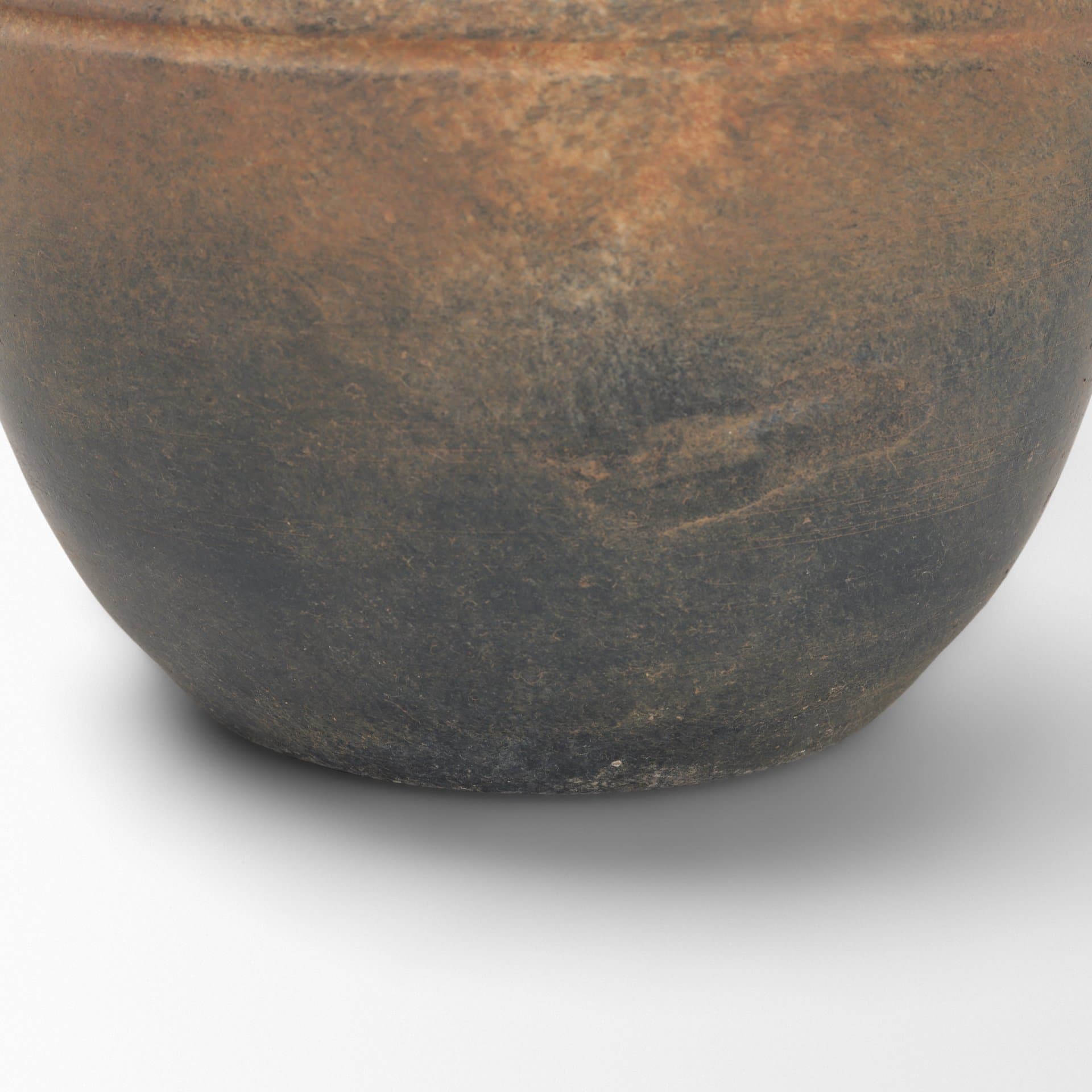 Cotto 8.7H Weathered Round Terracotta Vase — product photograph