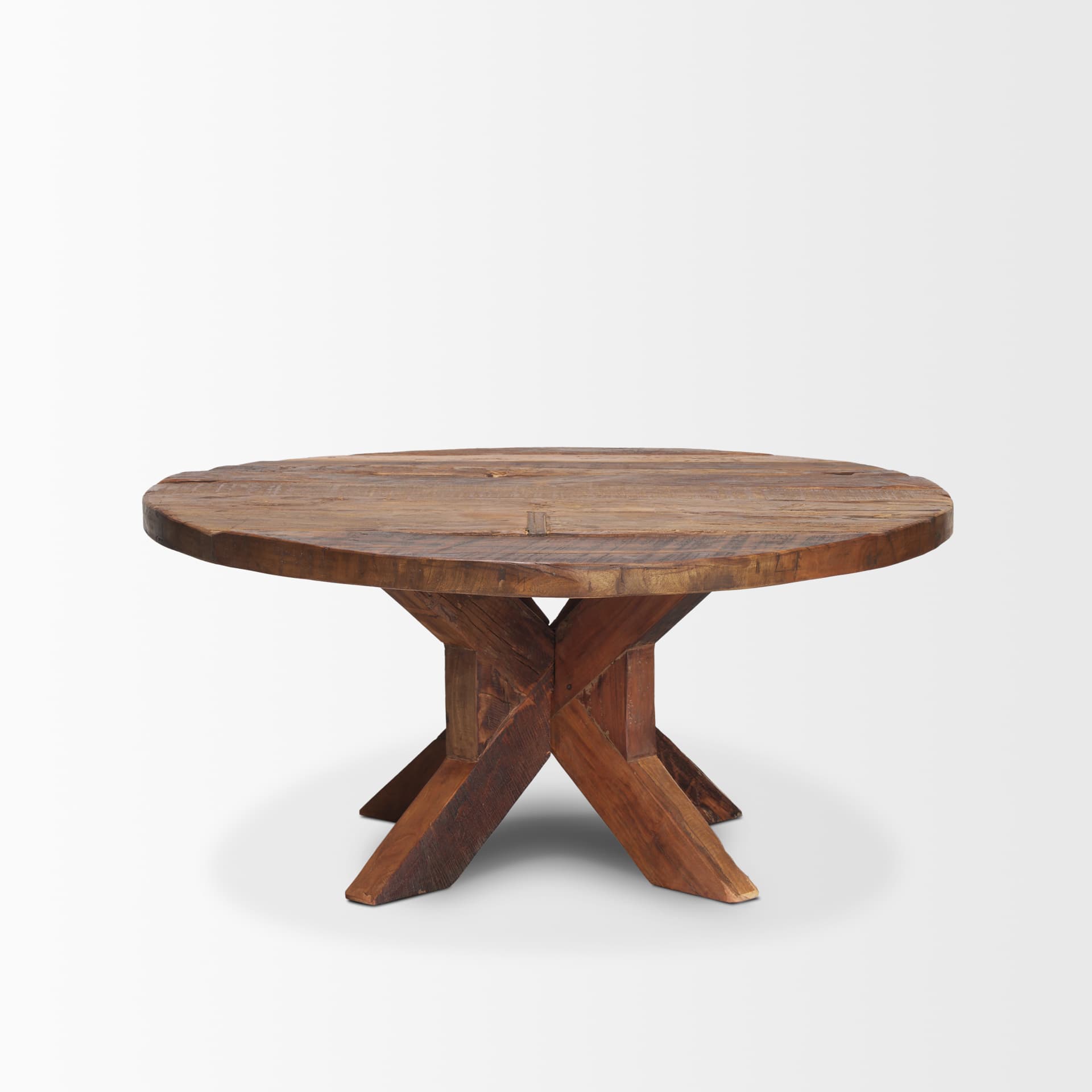 Heidi Reclaimed Brown Wooden Coffee Table — product photograph