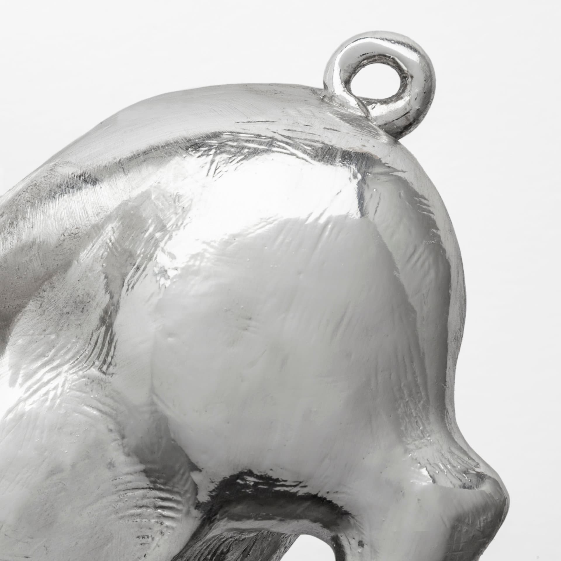 Hogbadi Set of 2 Silver Flying Pigs — product photograph