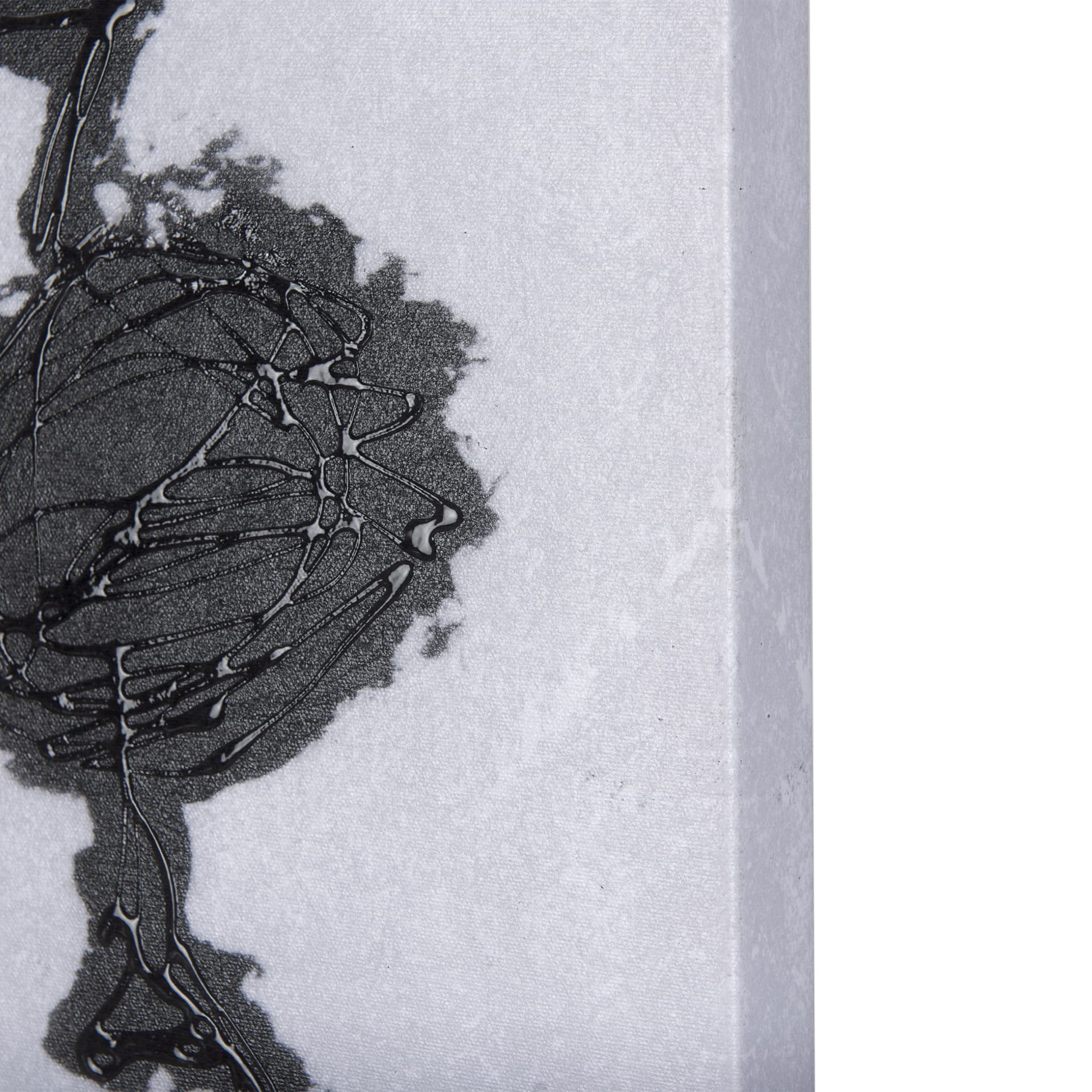 Doodle II by Mercana Studio a Hand Embellished Textured Canvas — product photograph