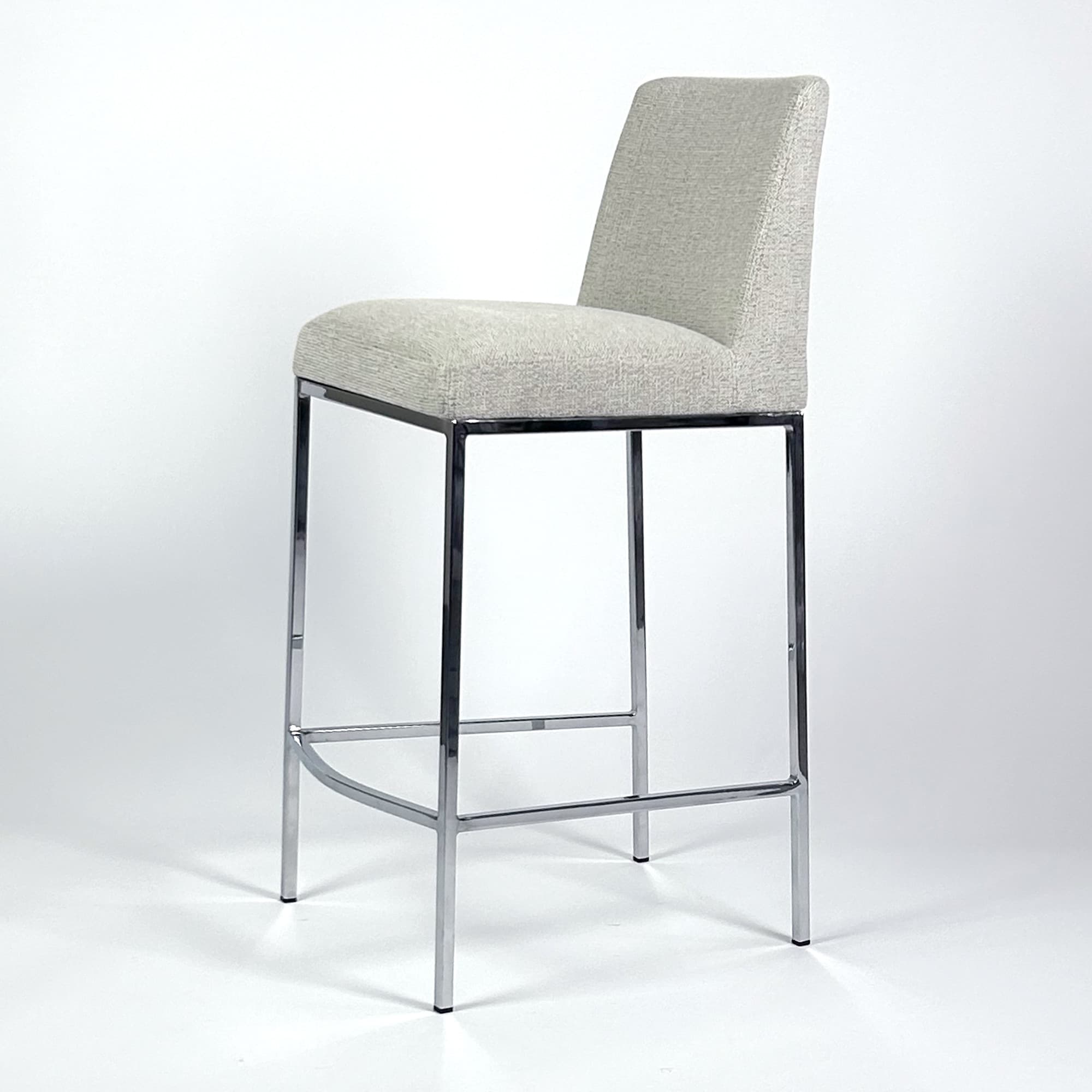 Celine Stool With Chrome Base — product photograph