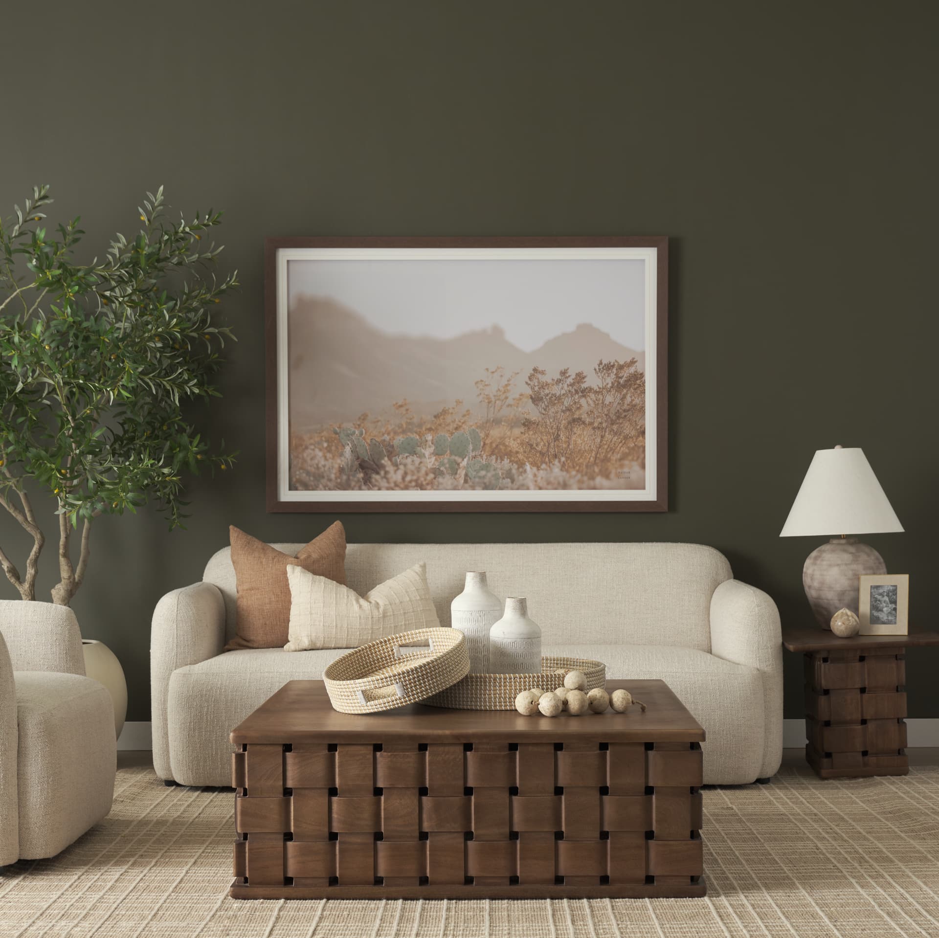 Big Bend National Park by Nathan Larson FramedPhoto Print Matted under Glass — product photograph