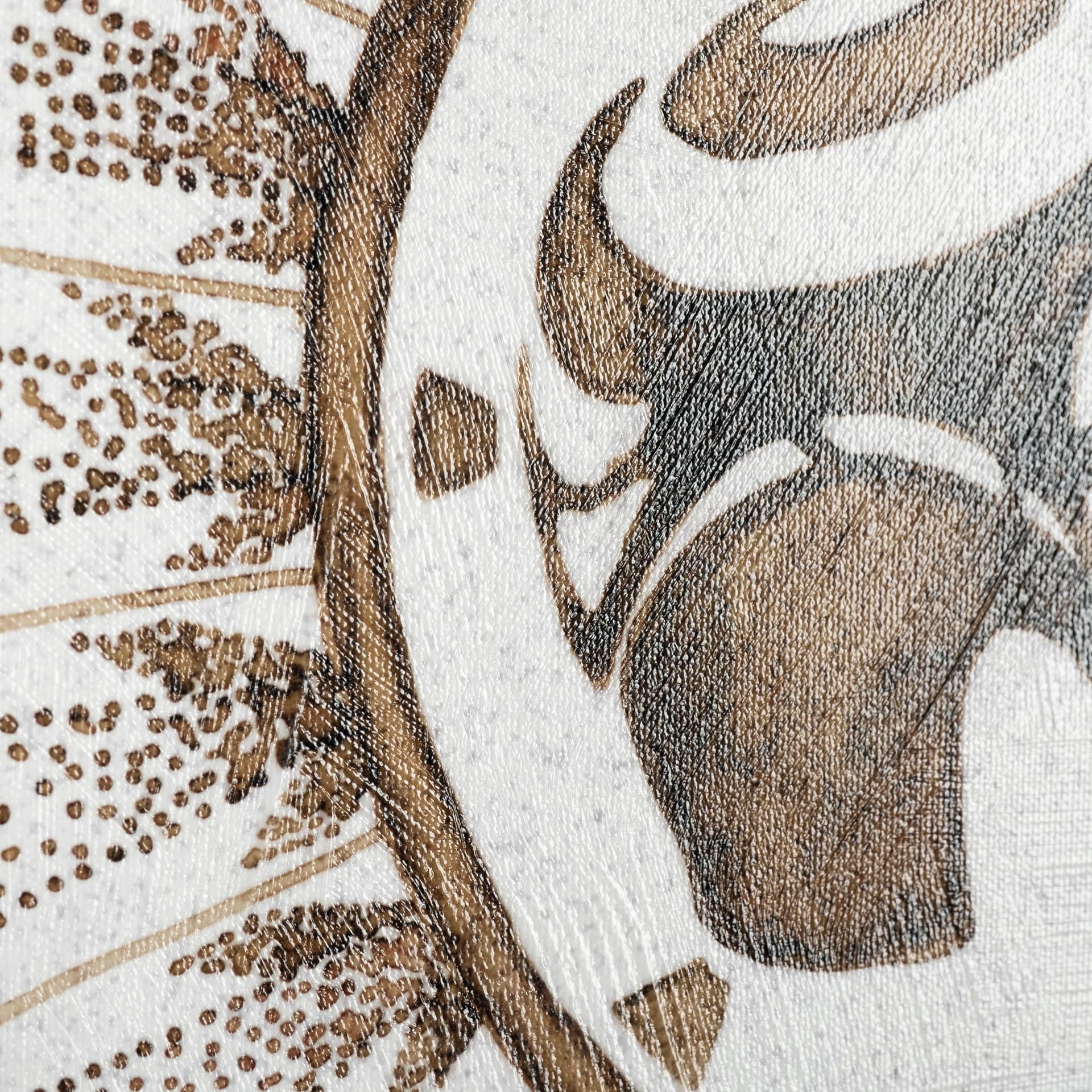Sandpainting-Watercolor II by Chad Mackay a Hand Embellished Textured Canvas — product photograph