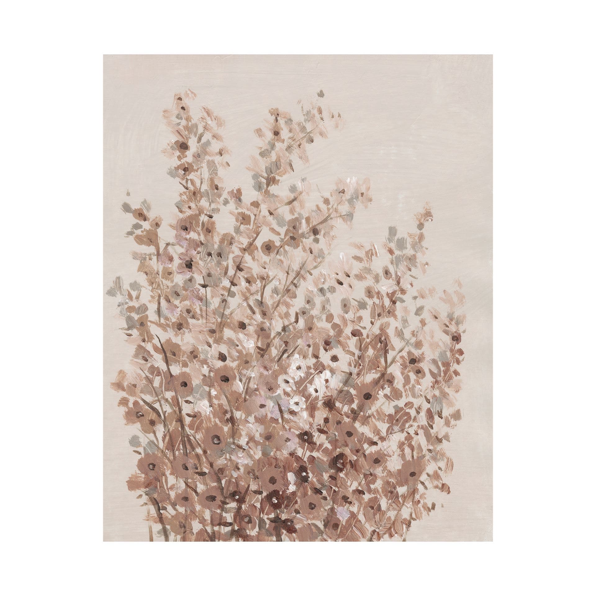 Rustic Wildflowers I by Tim Otoole a Hand Embellished Textured Canvas — product photograph