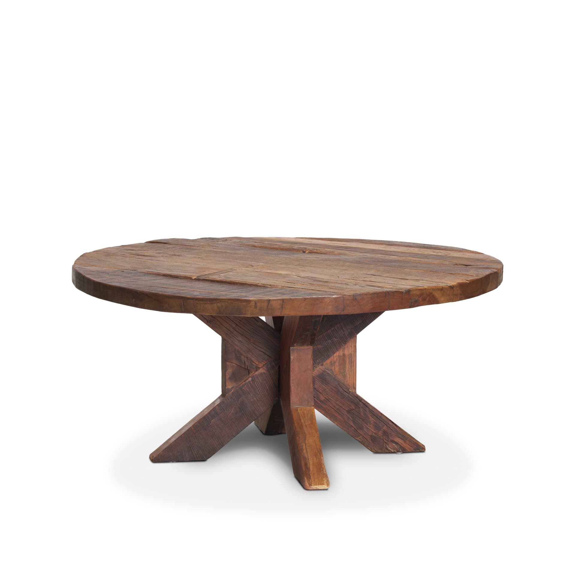Heidi Reclaimed Brown Wooden Coffee Table — product photograph