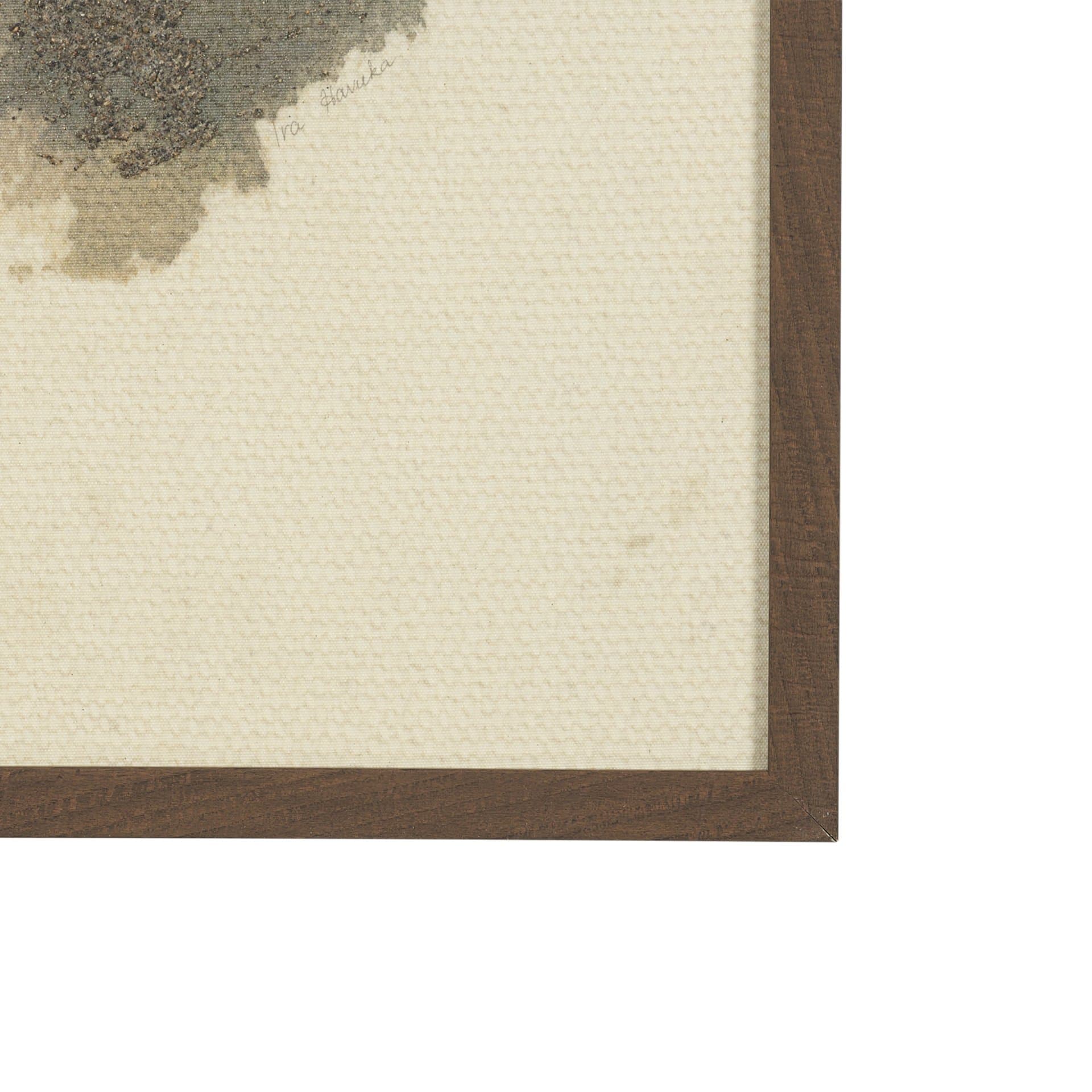 Gauge by Ira Havuka Hand-Embellished Textured Framed Canvas Artwork — product photograph
