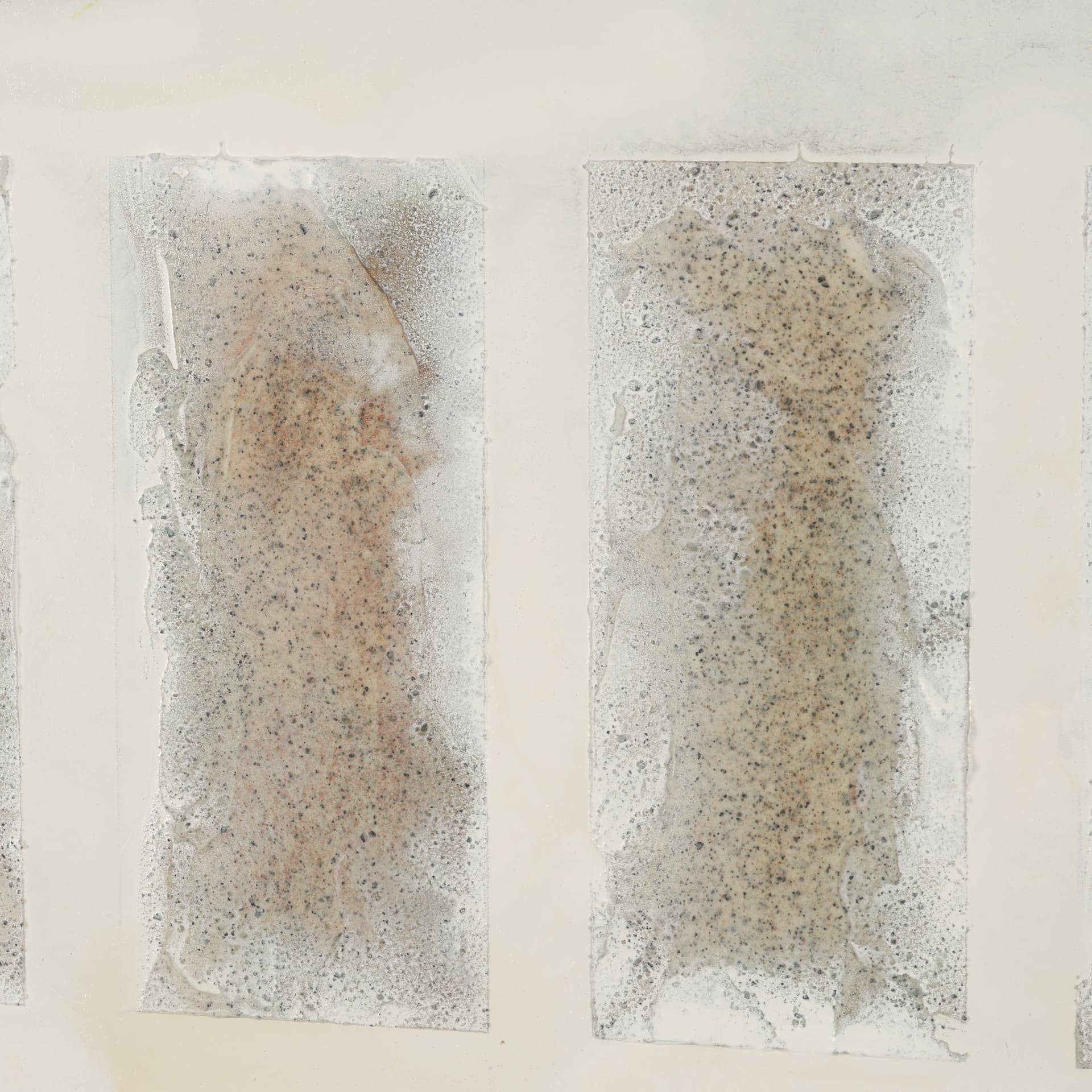 Sand & Structure I by Mercana Studio Handmade Original Framed Artwork Matted under Glass — product photograph