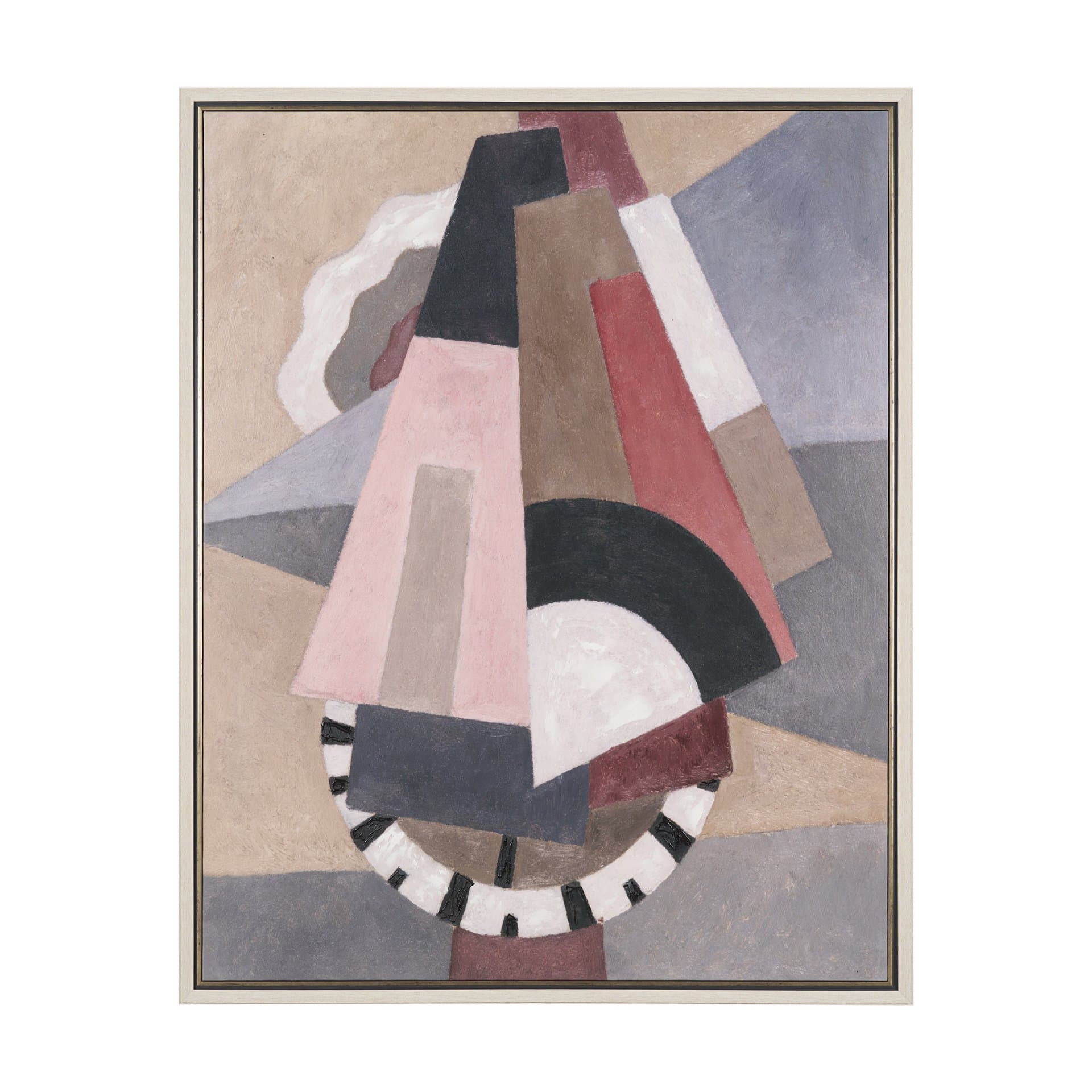 Metropolis by Marsden Hartley Hand-Embellished Textured Framed Canvas Artwork — product photograph
