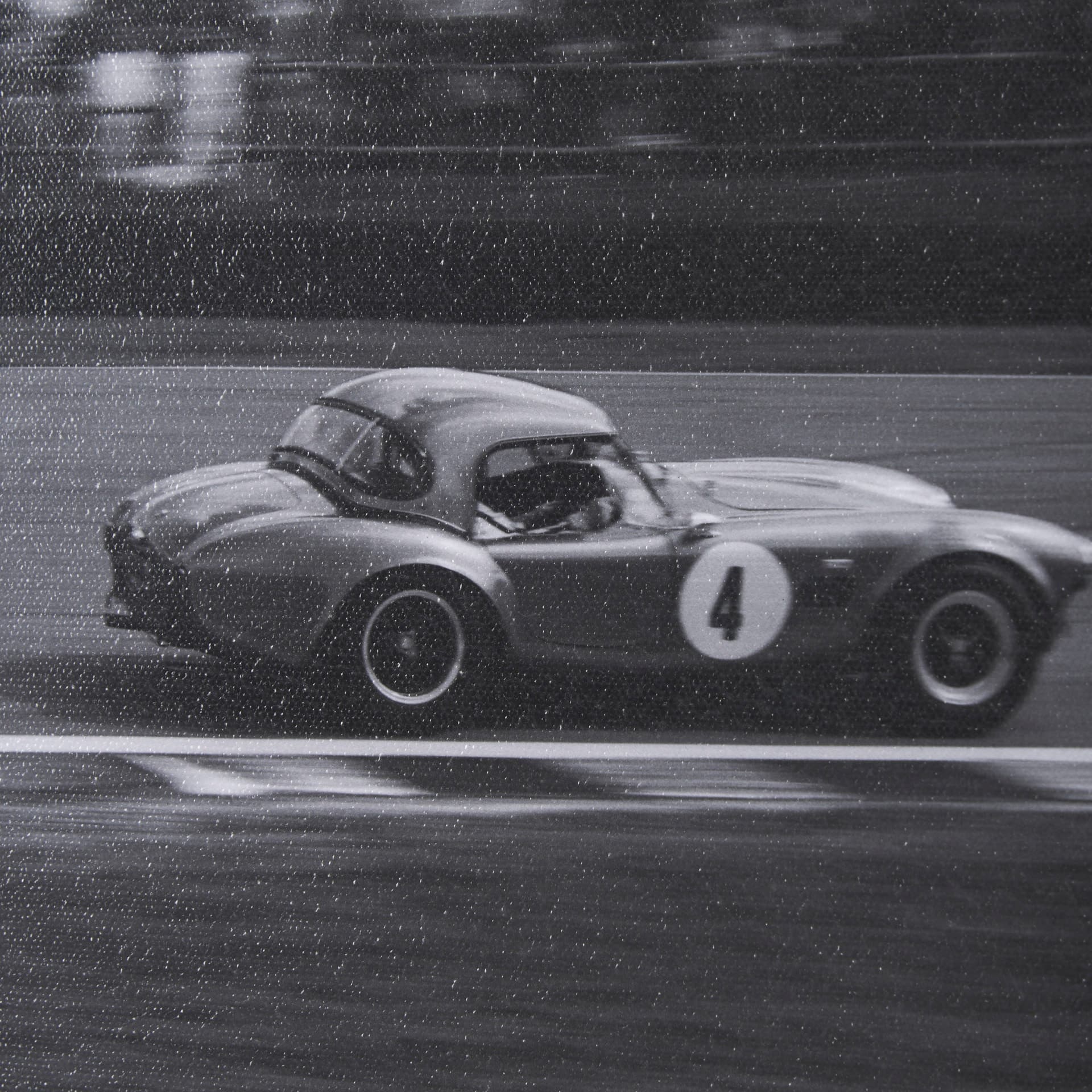 Hot on the Tail by Ben Wood a Hand Embellished Framed Photo Art Print Matted under Glass — product photograph