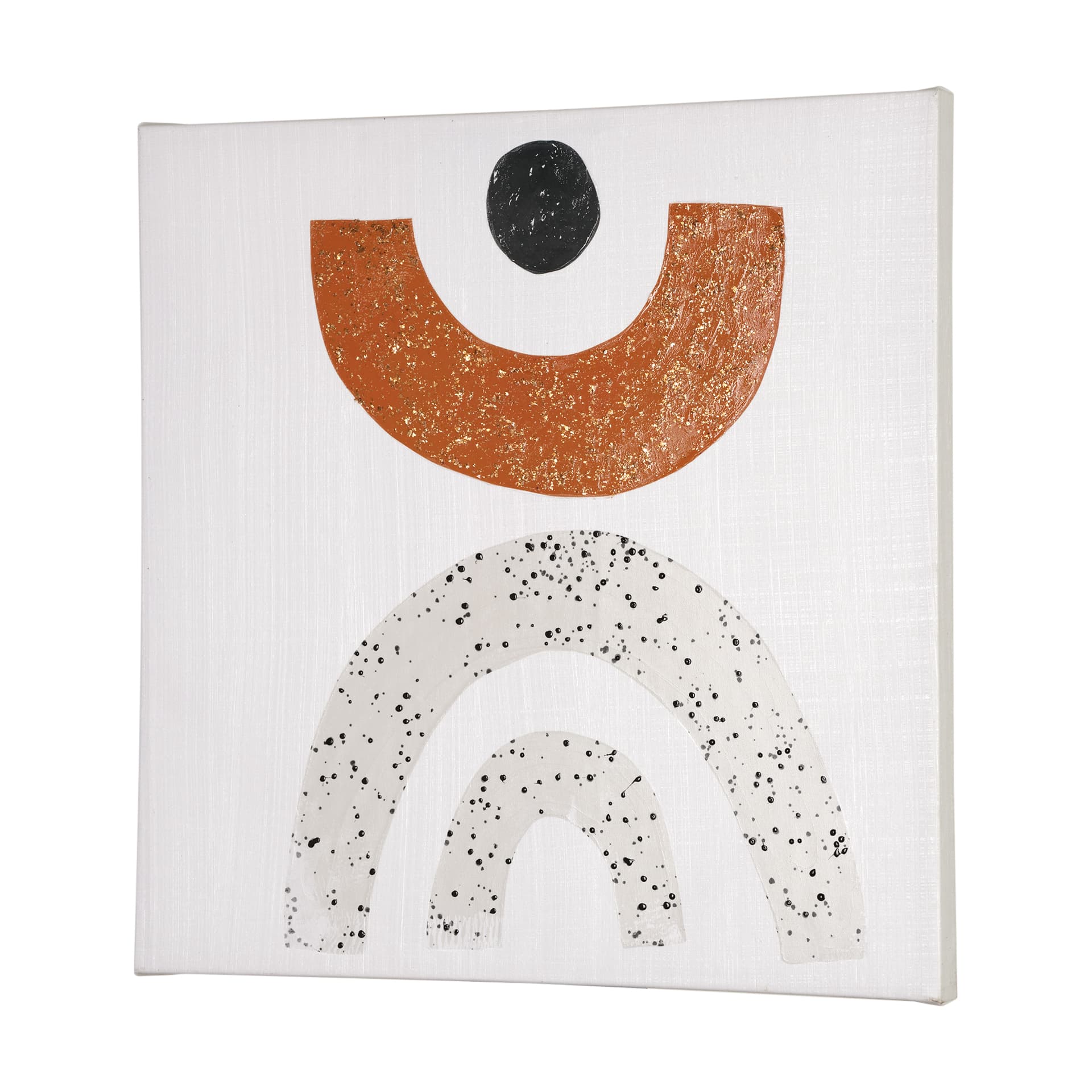 Tota II by Victoria Borges a Hand Embellished Textured Canvas — product photograph