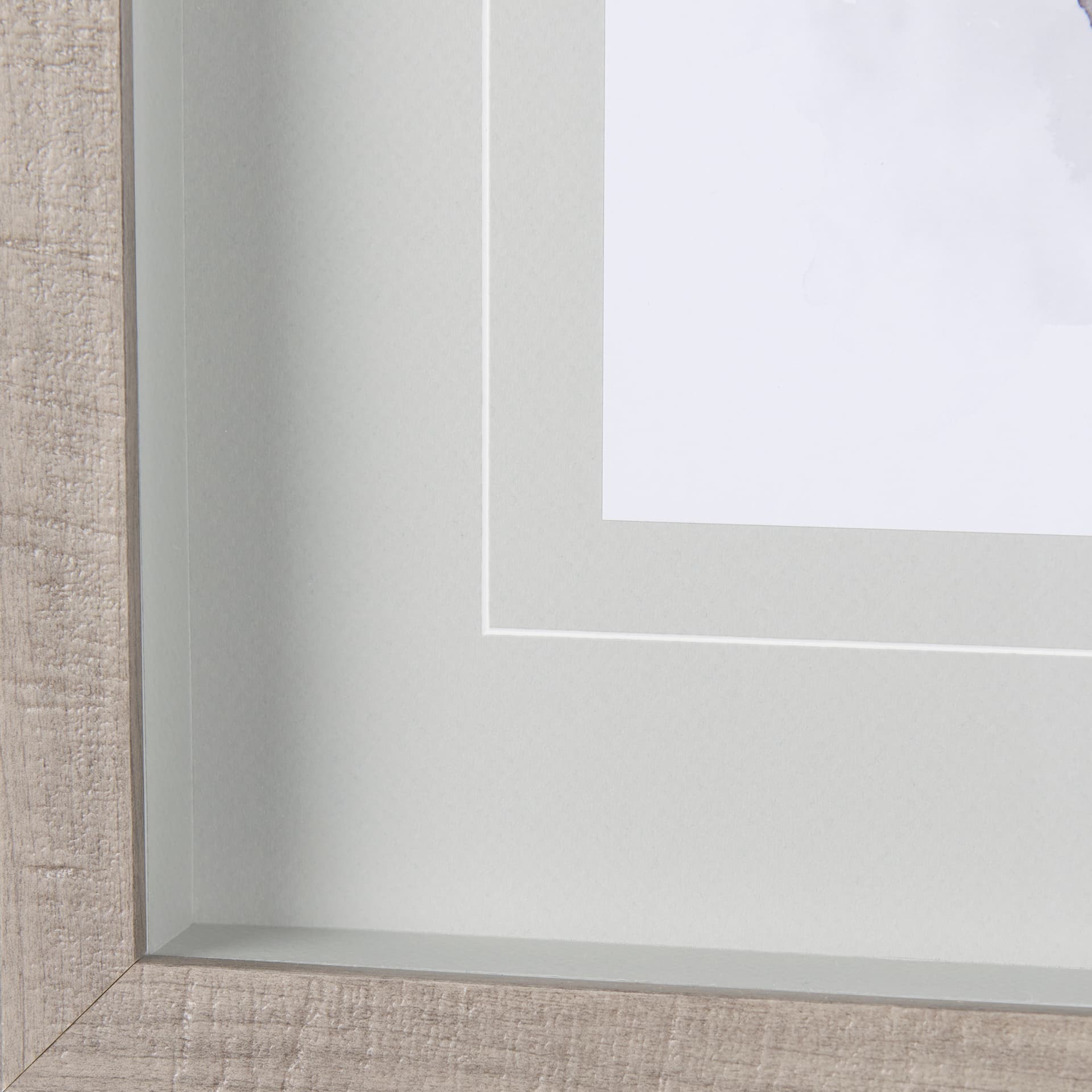 Robin I by Mercana Studio a Hand Embellished Textured Framed Art Print Matted under Glass — product photograph