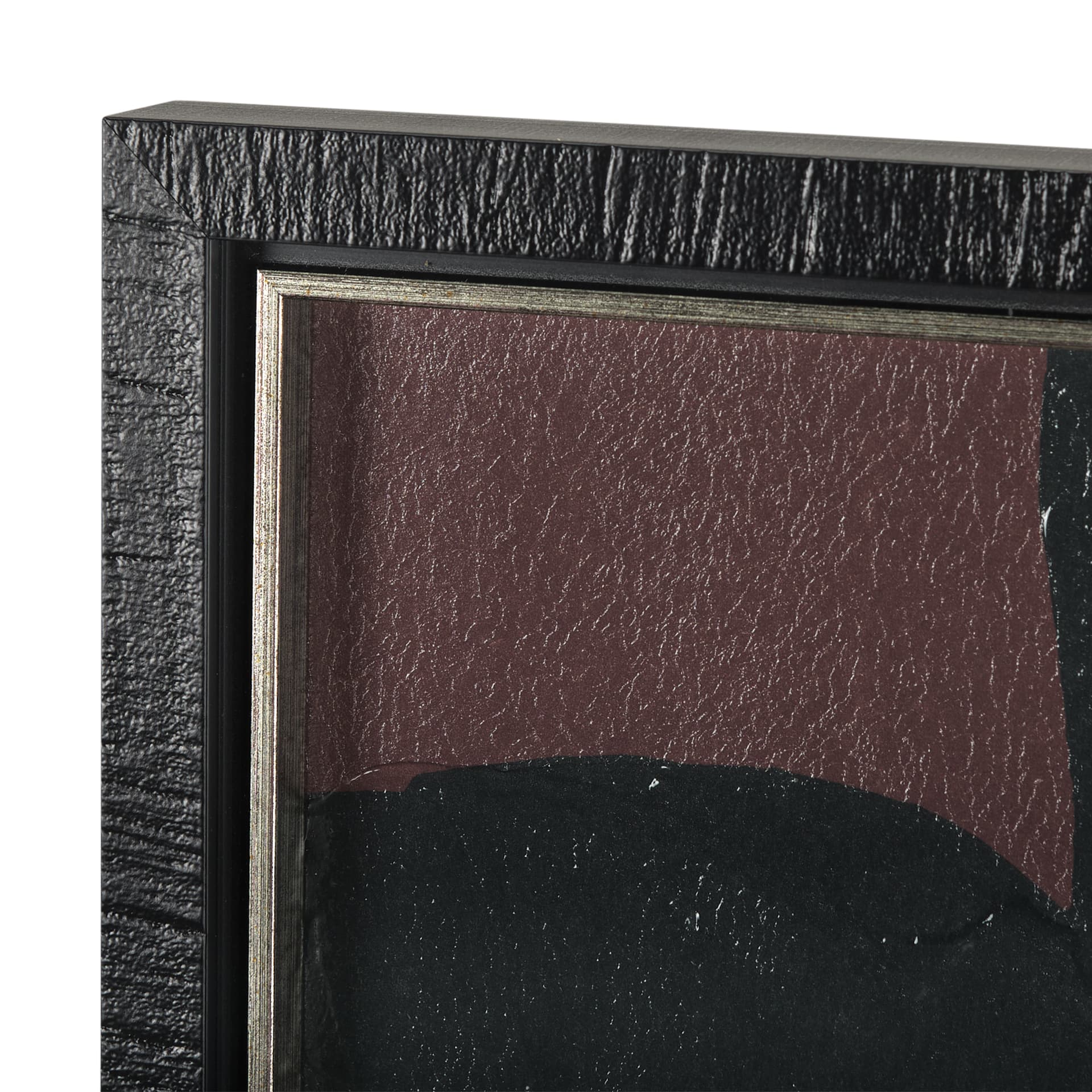 Steglitz by Mercana Studio a Hand Embellished Textured Framed Art Photograph Matted under Glass — product photograph