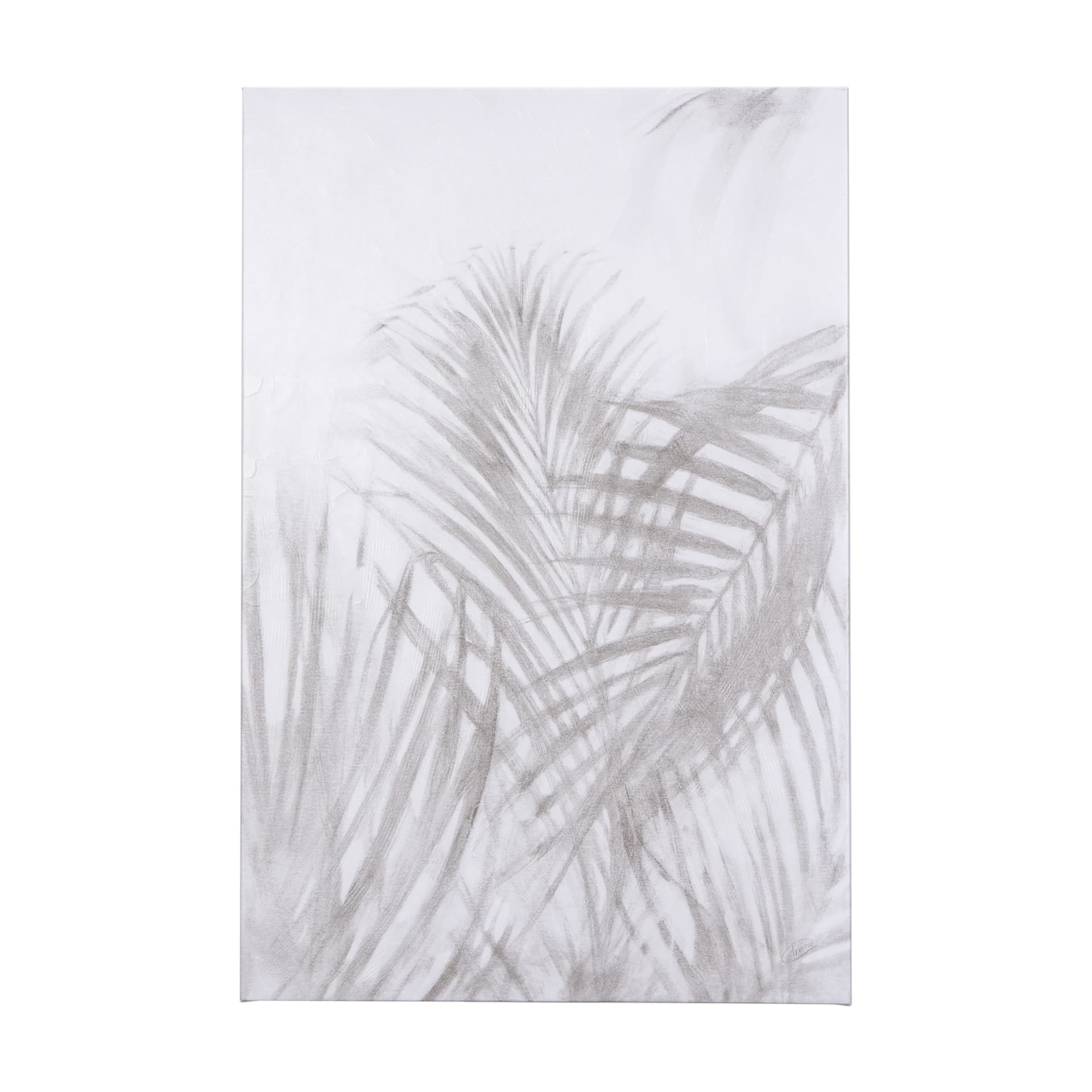 Light Shadows II by Mercana Studio a Hand Embellished Textured Canvas — product photograph