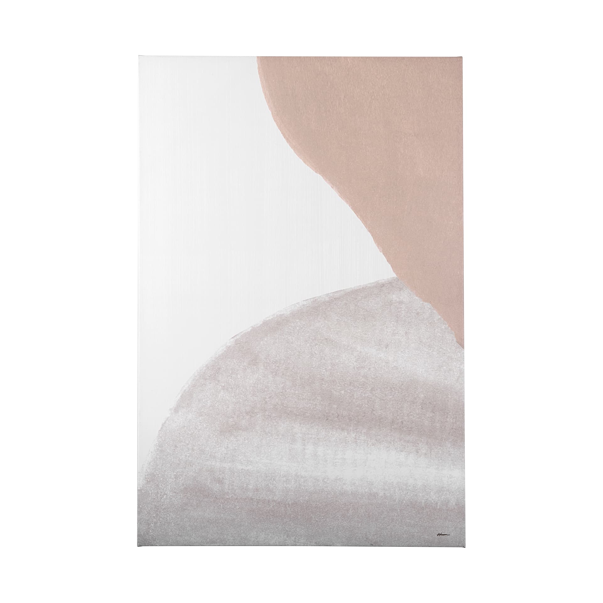 Moons II by Mercana Studio a Hand Embellished Textured Canvas — product photograph
