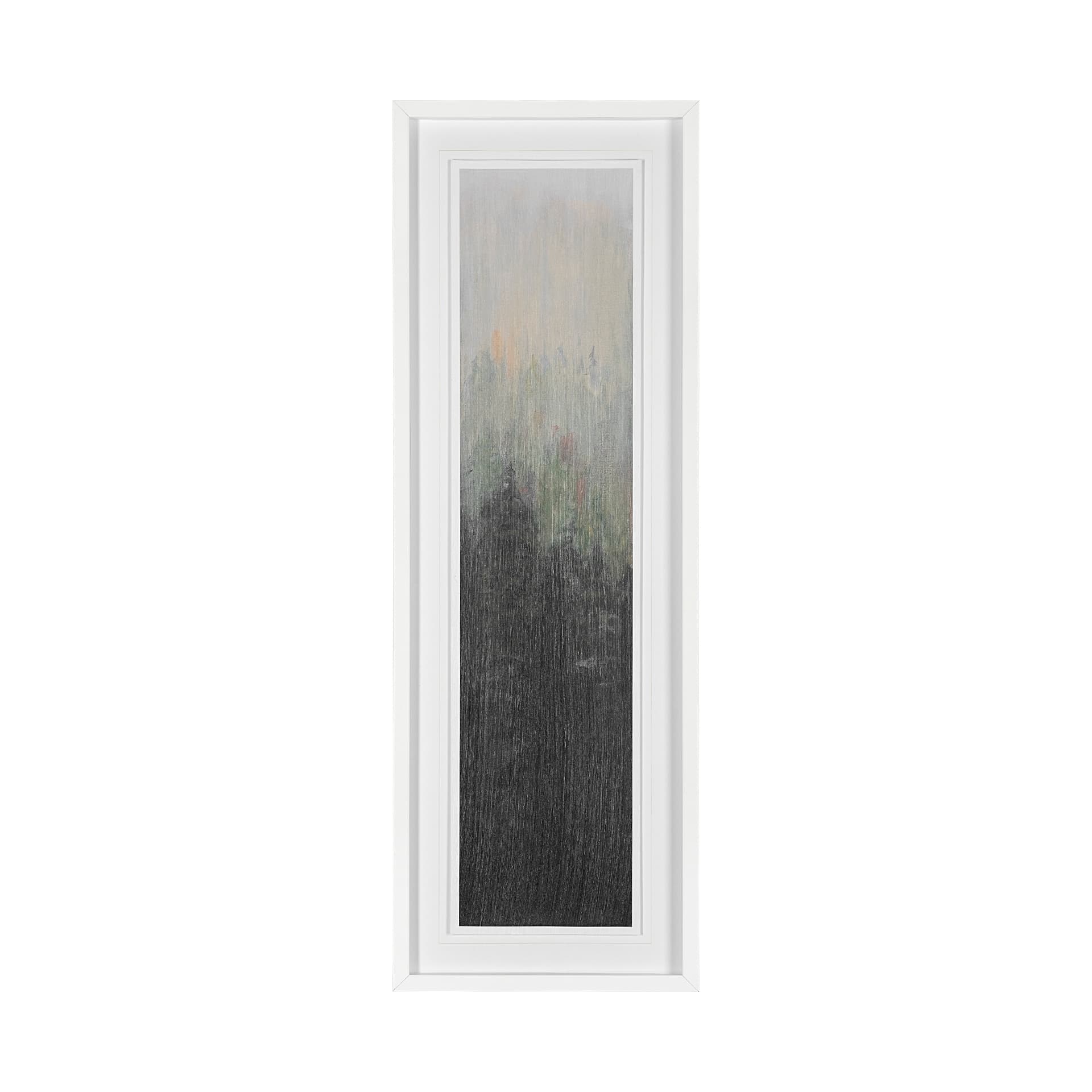 Pacific Northwest Panel I by Sandra Lafrate Hand Embellished Framed Art Print Matted under Glass — product photograph