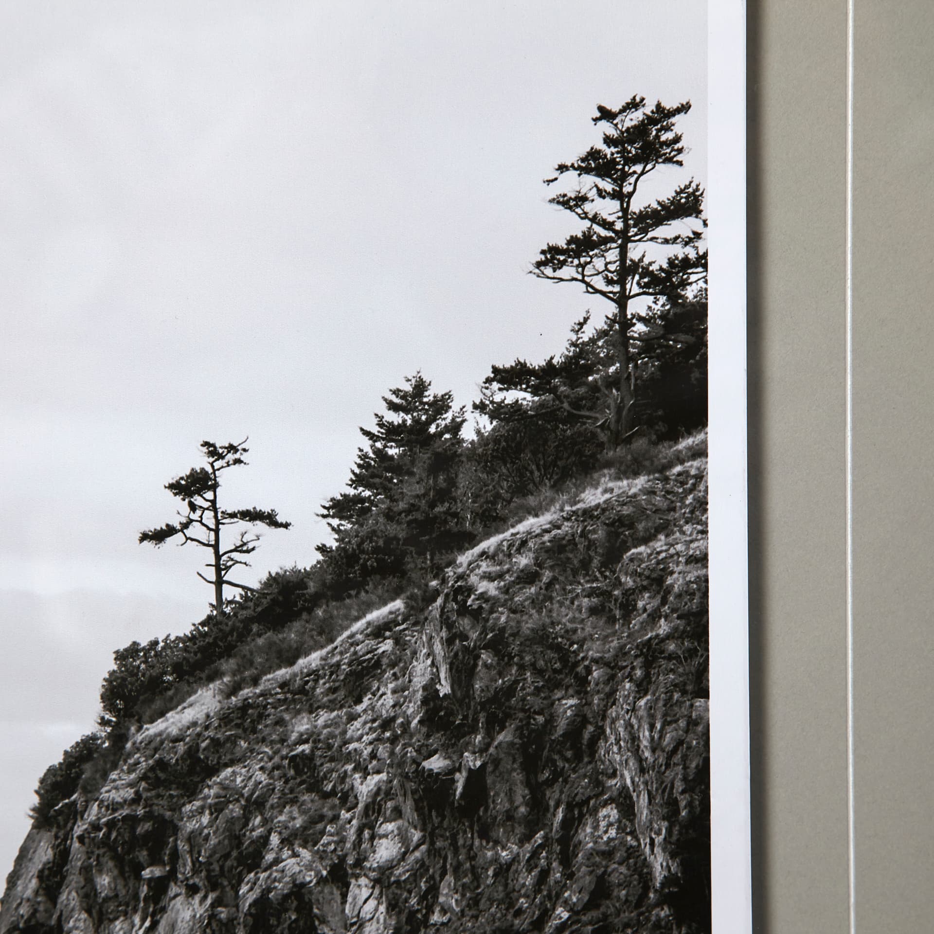 Rocky Beach Rosario by THE Studio a Framed Photo Art Print Matted under Glass — product photograph