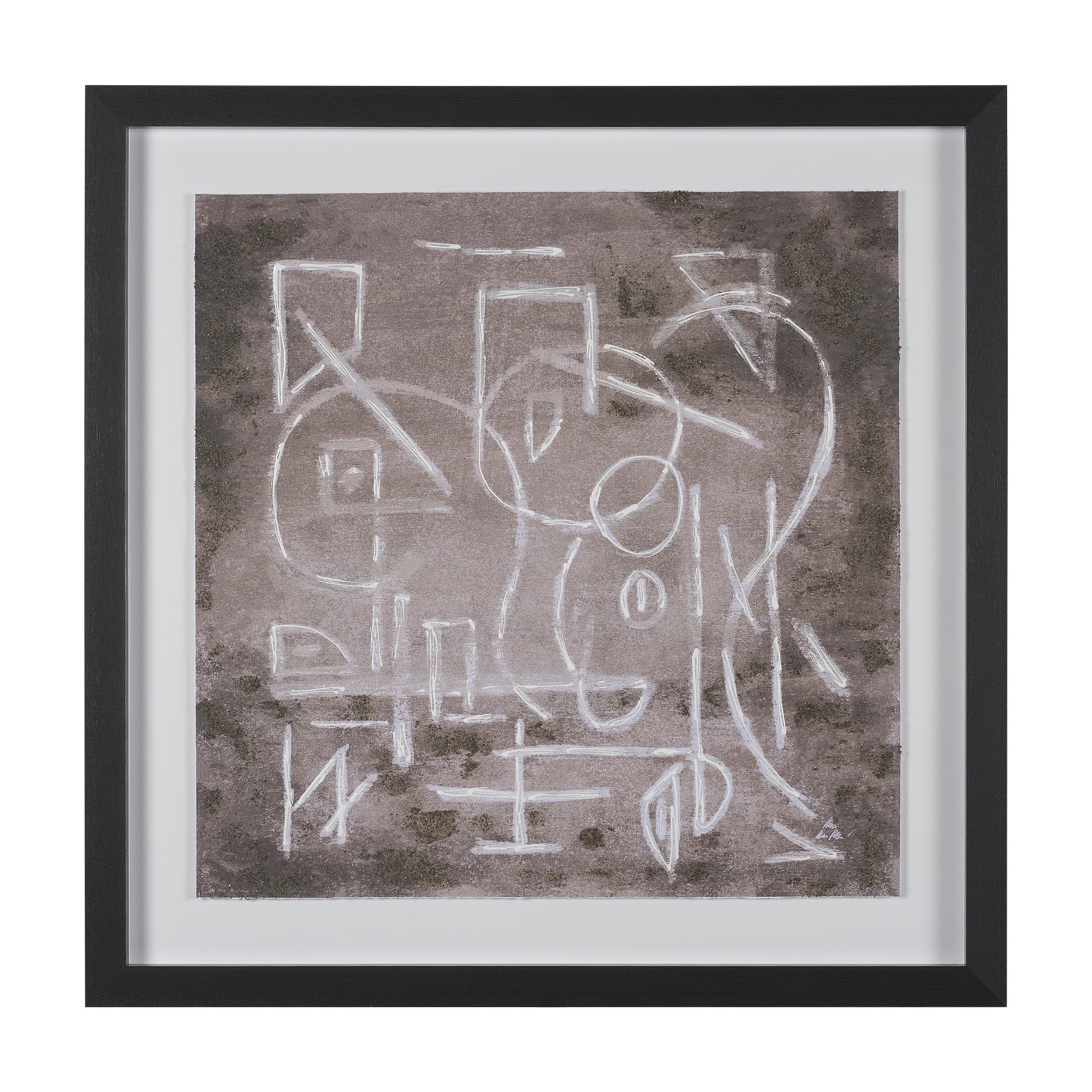 Obscure II by Mercana Studio Hand-Embellished Framed Artwork Matted under Glass — product photograph