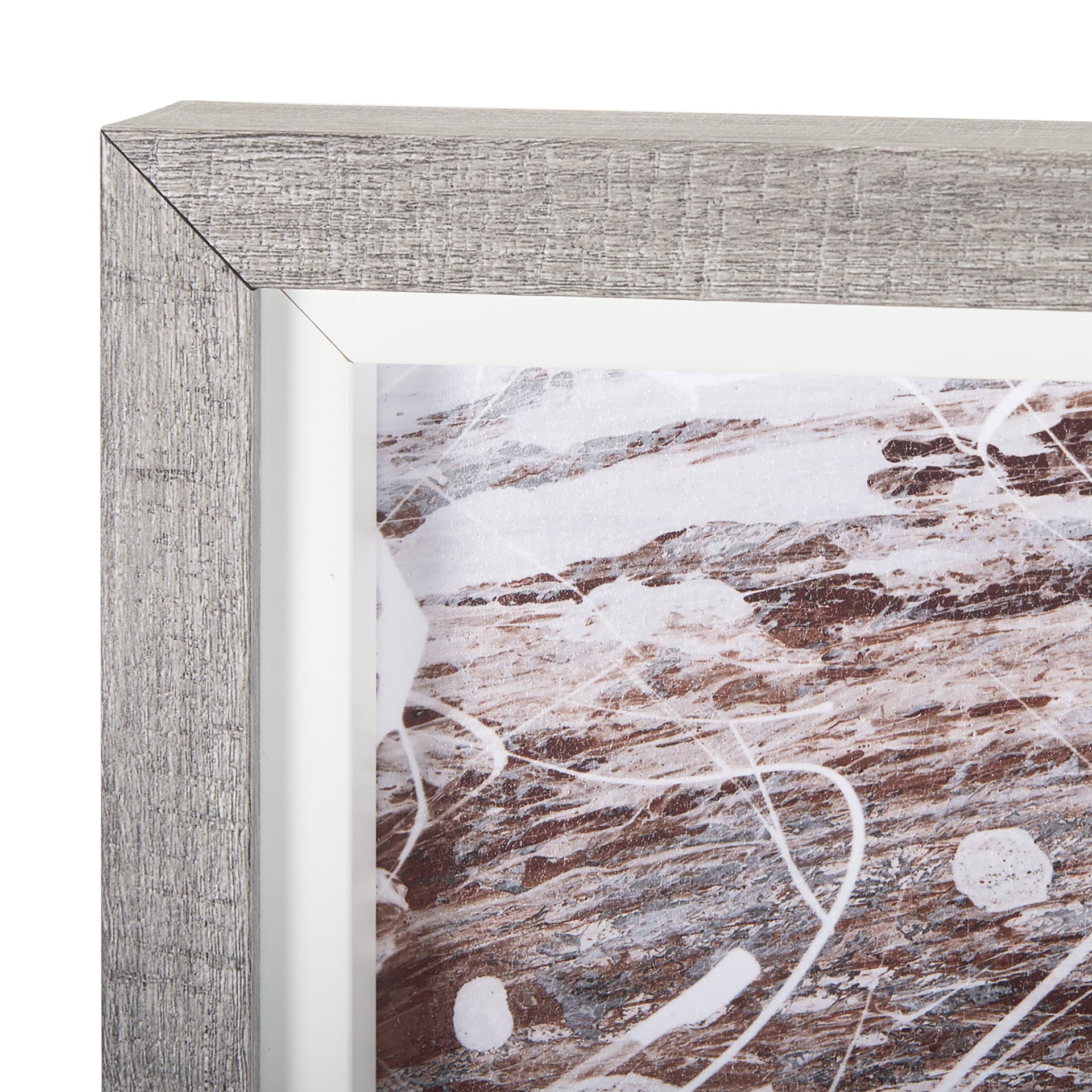 Sakura Rain III by Mercana Studio a Hand Embellished Textured Framed Art Print Matted under Glass — product photograph
