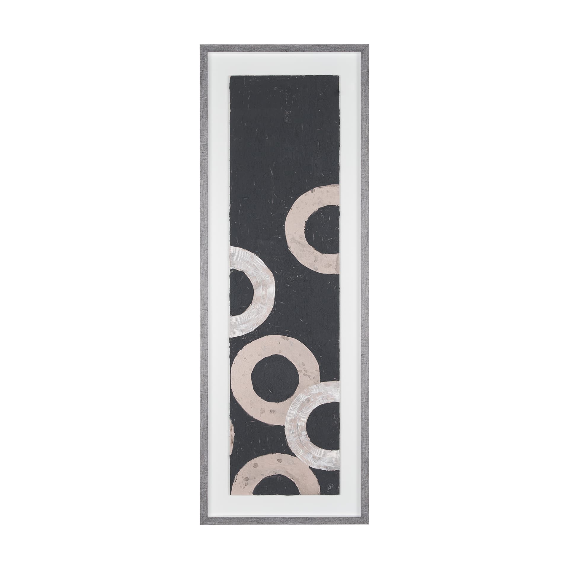 Continuous Intention II by Studio M a handmade Original Framed Artwork under Glass — product photograph