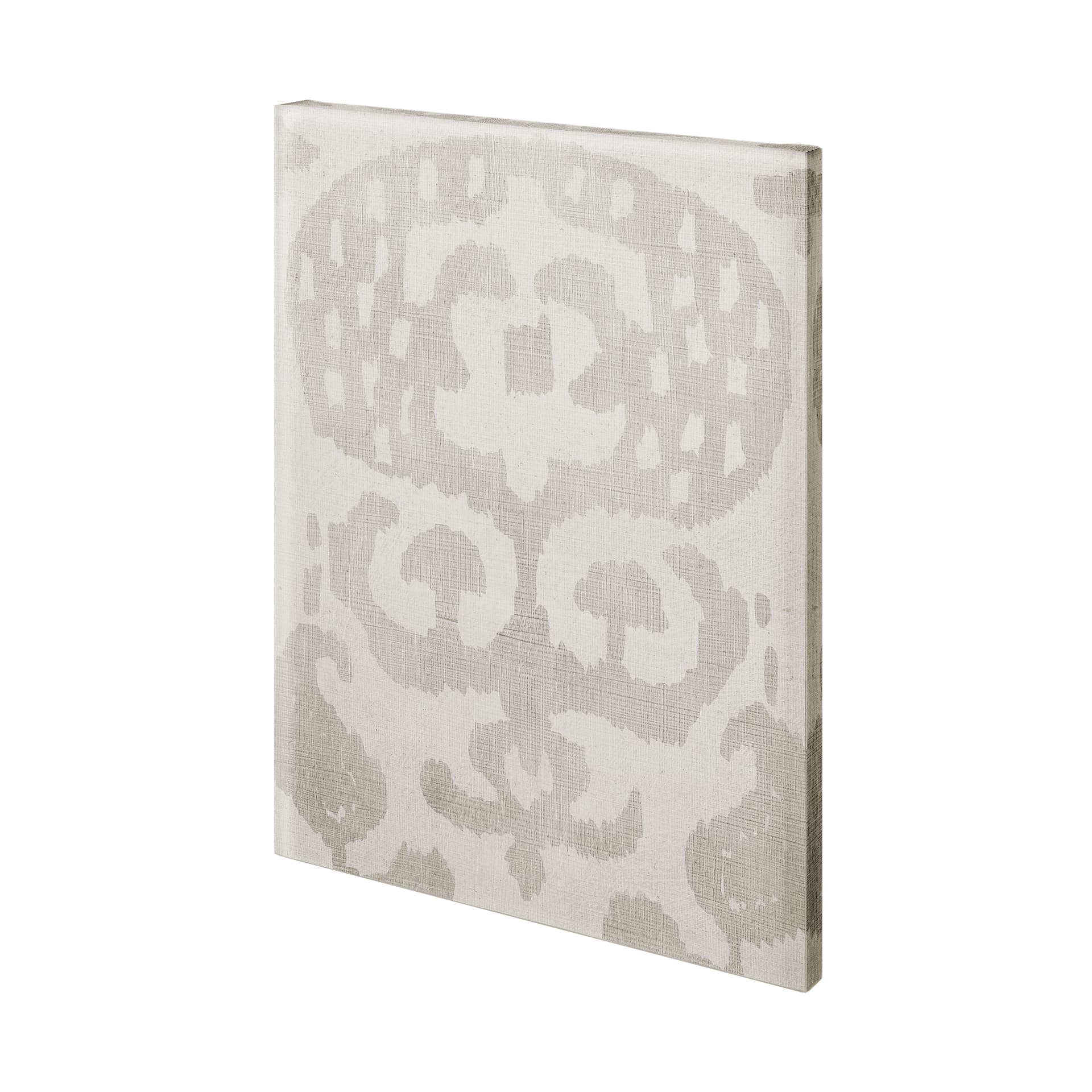 Shadow Ikat I by Chariklia Zarris a Hand Embellished Textured Canvas — product photograph