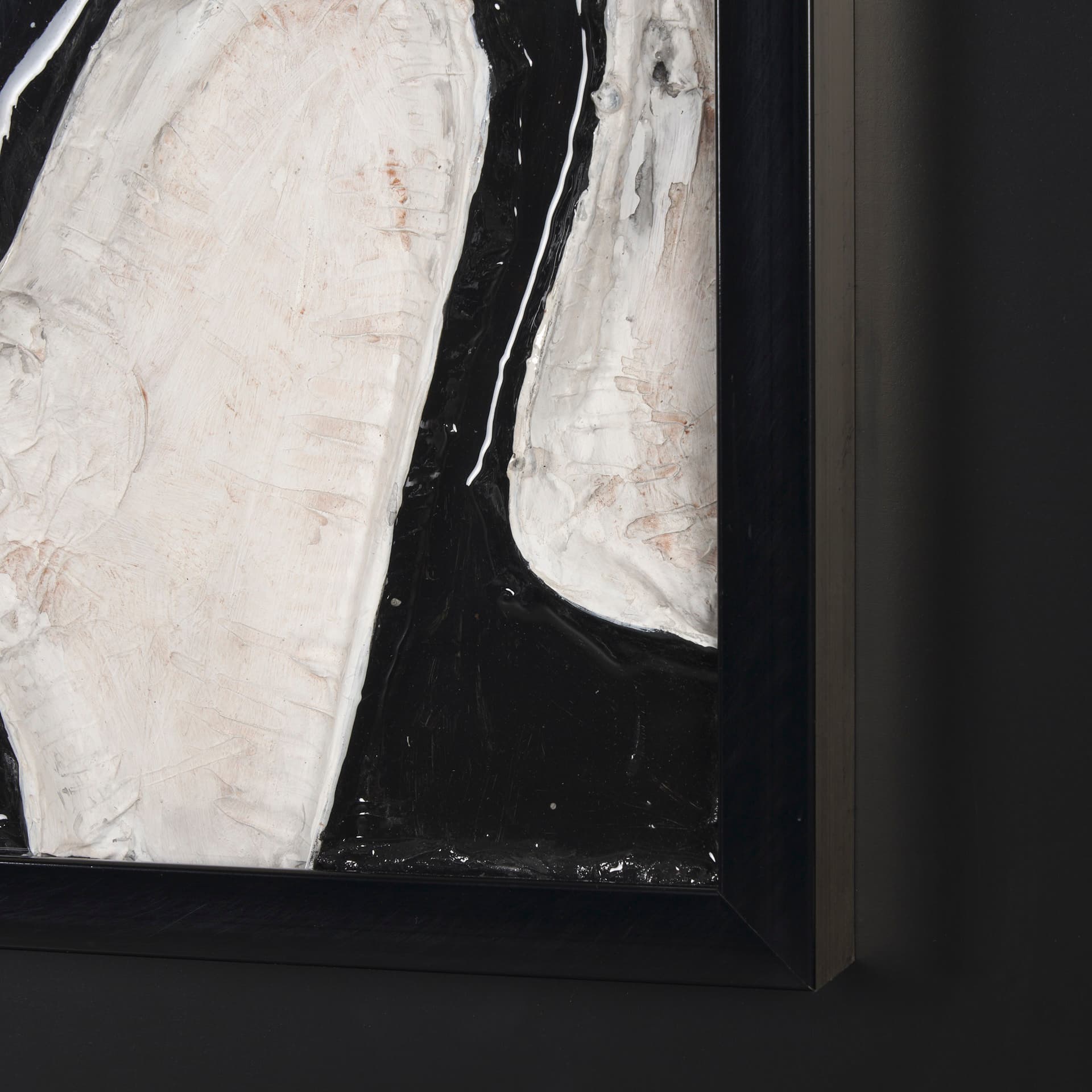 Spiraling by Studio M a handmade Original Framed Artwork under Glass — product photograph