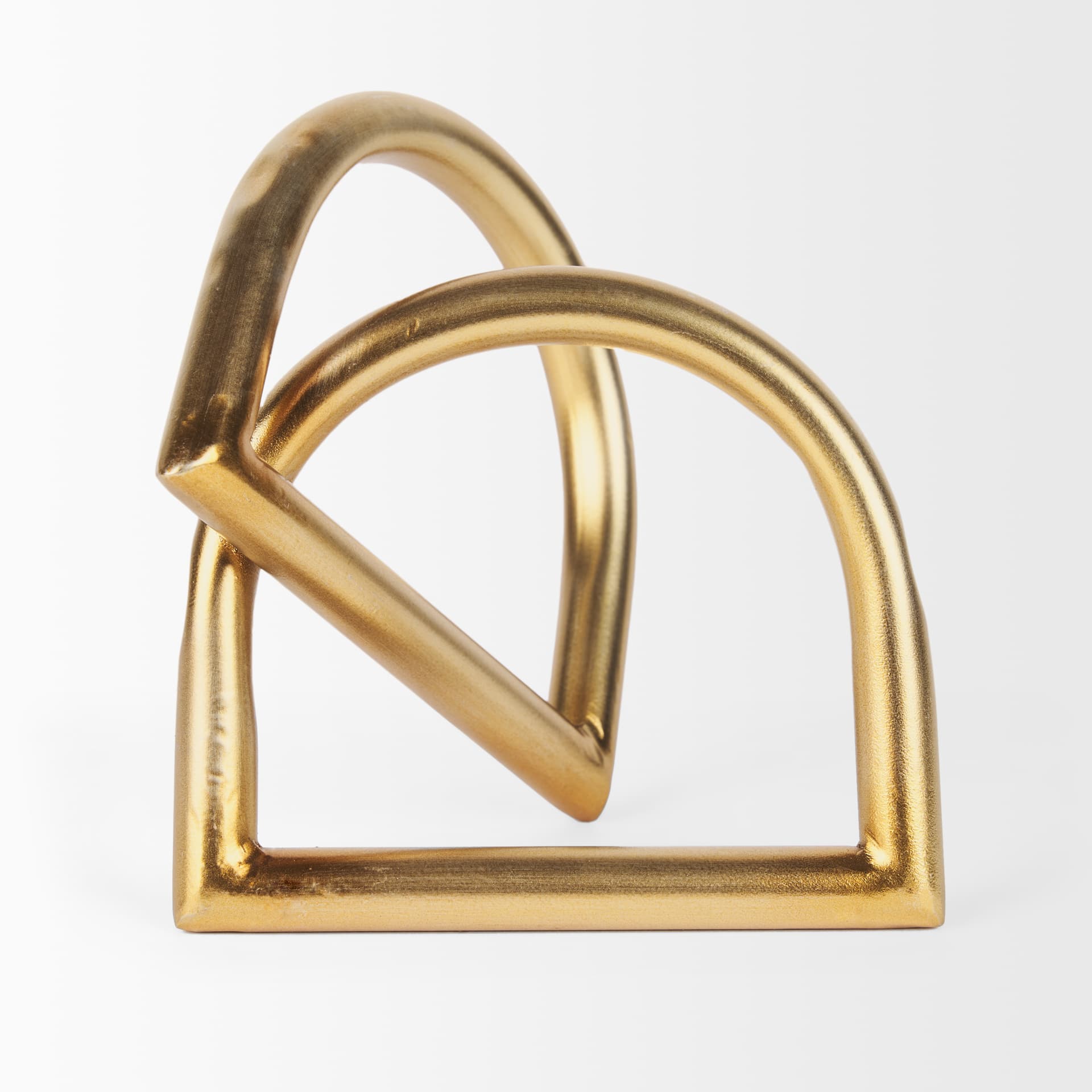 Locke Large Gold Metal Decorative Object — product photograph