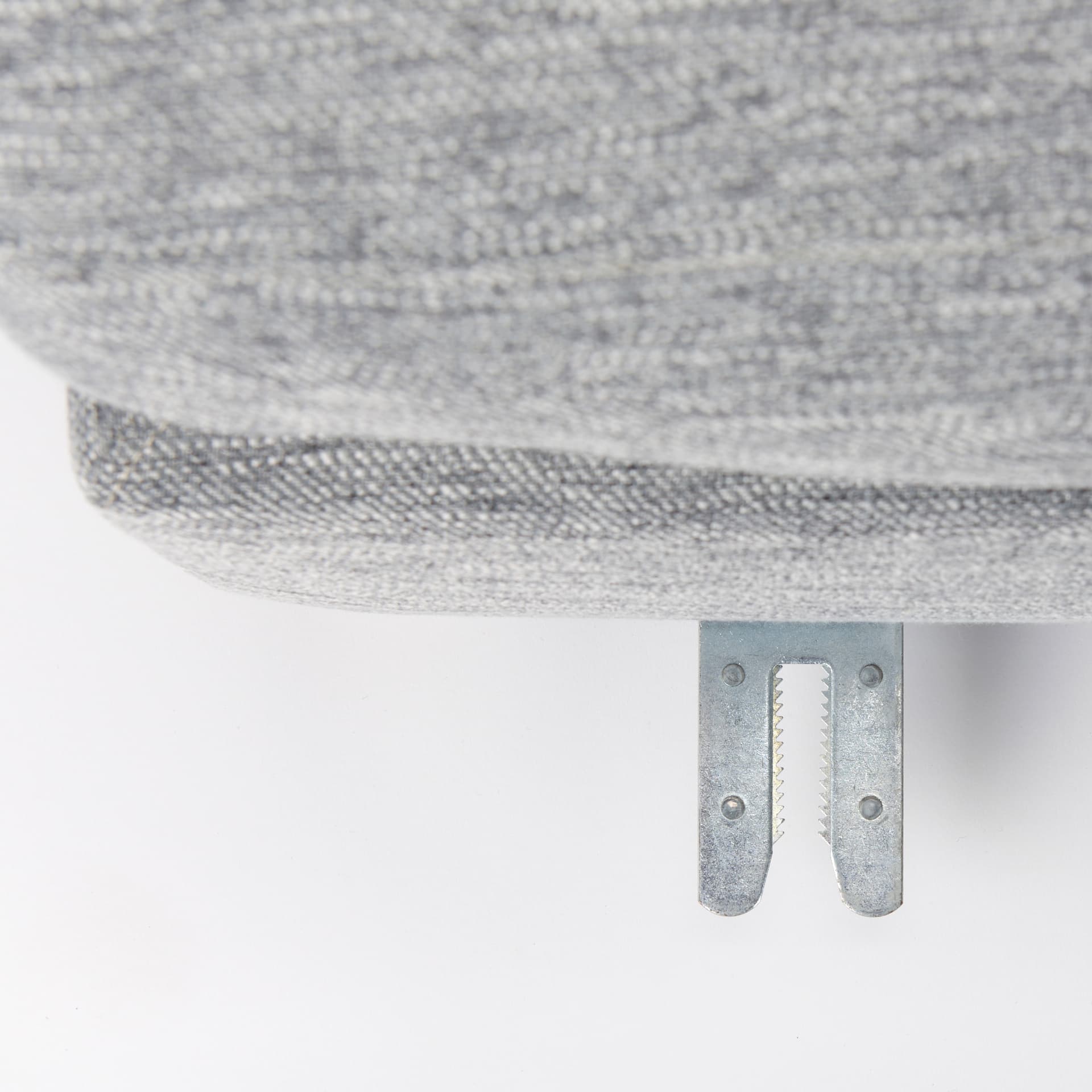 Valence 38.6L x 38.6W x 17.7H Castlerock Gray Full Size Ottoman Sectional Piece — product photograph